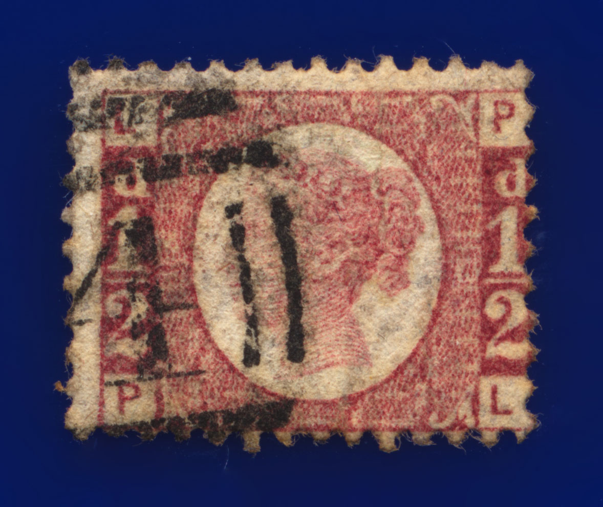 Placa rosa 1876 SG49 1/2d 13 posiciones MS-PL buena opción usada de 7 kbix - Imagen 9 de 9