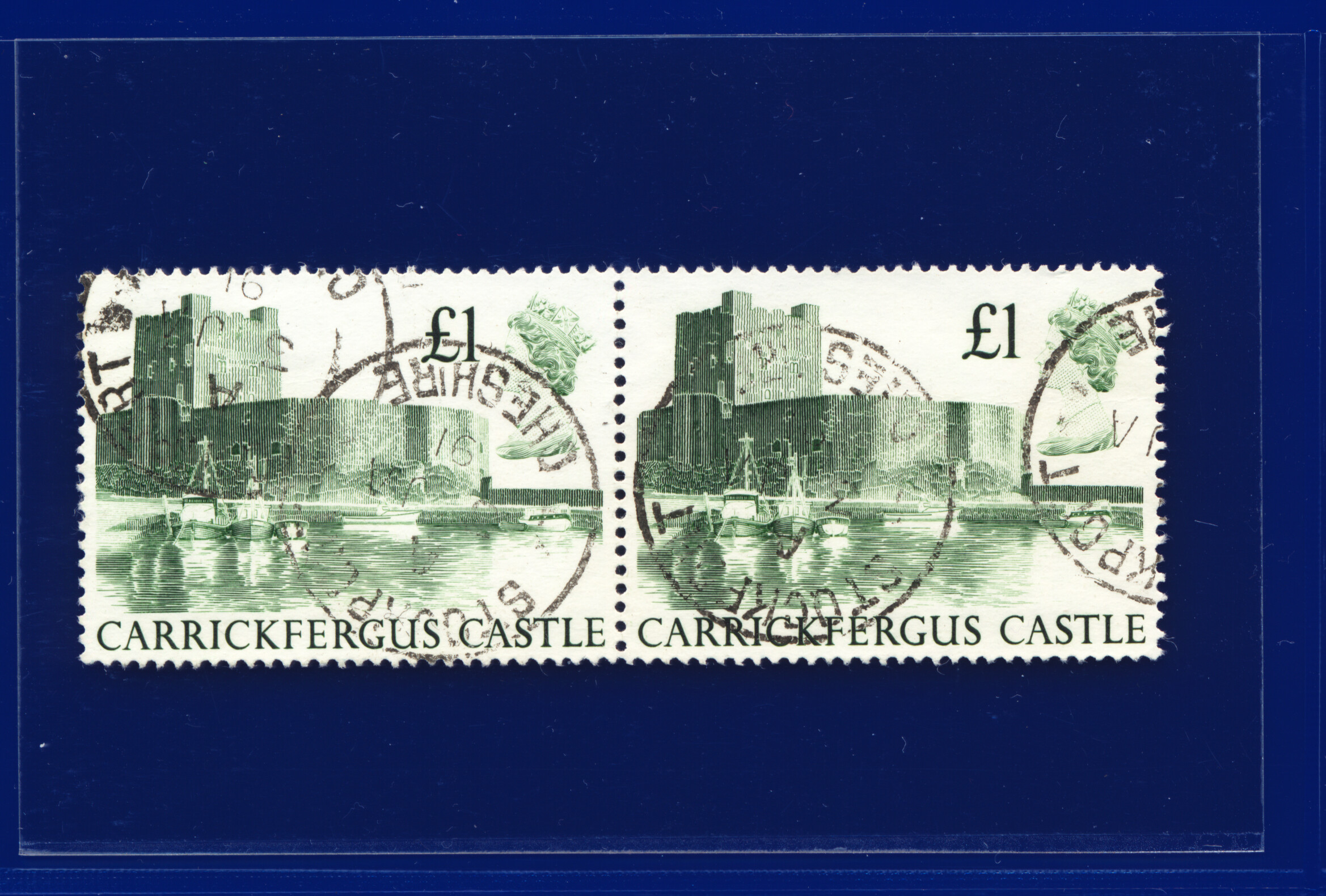 1988 SG1410 £1 Carrickfergus Castle UK1 Fine & Good Used Choice of 6 Items kaxd - Picture 8 of 13