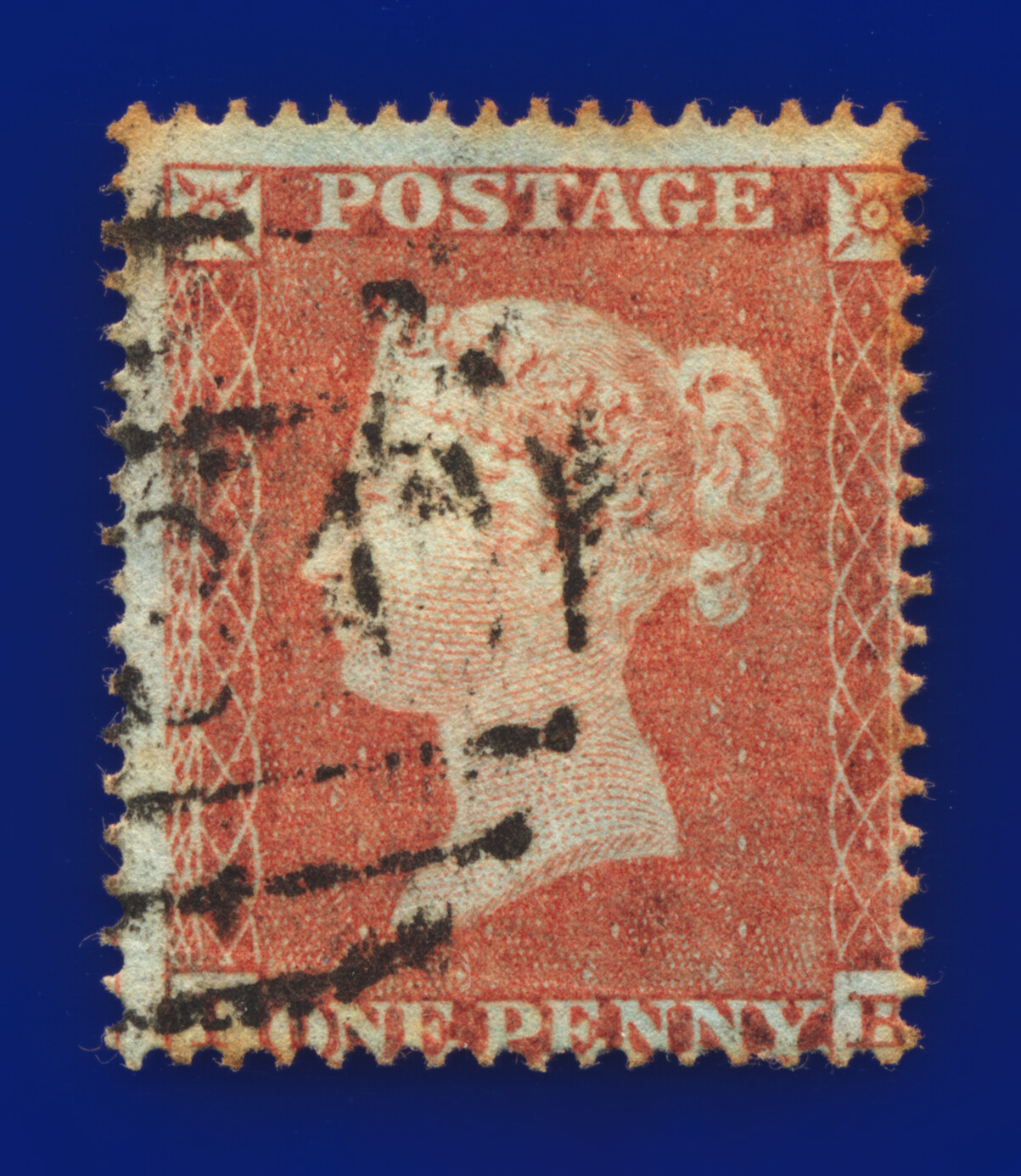 1854 SG17 1d rotbraun gute gebrauchte - gebrauchte Positionen GL-JF Auswahl aus 5 kbis - Bild 7 von 8