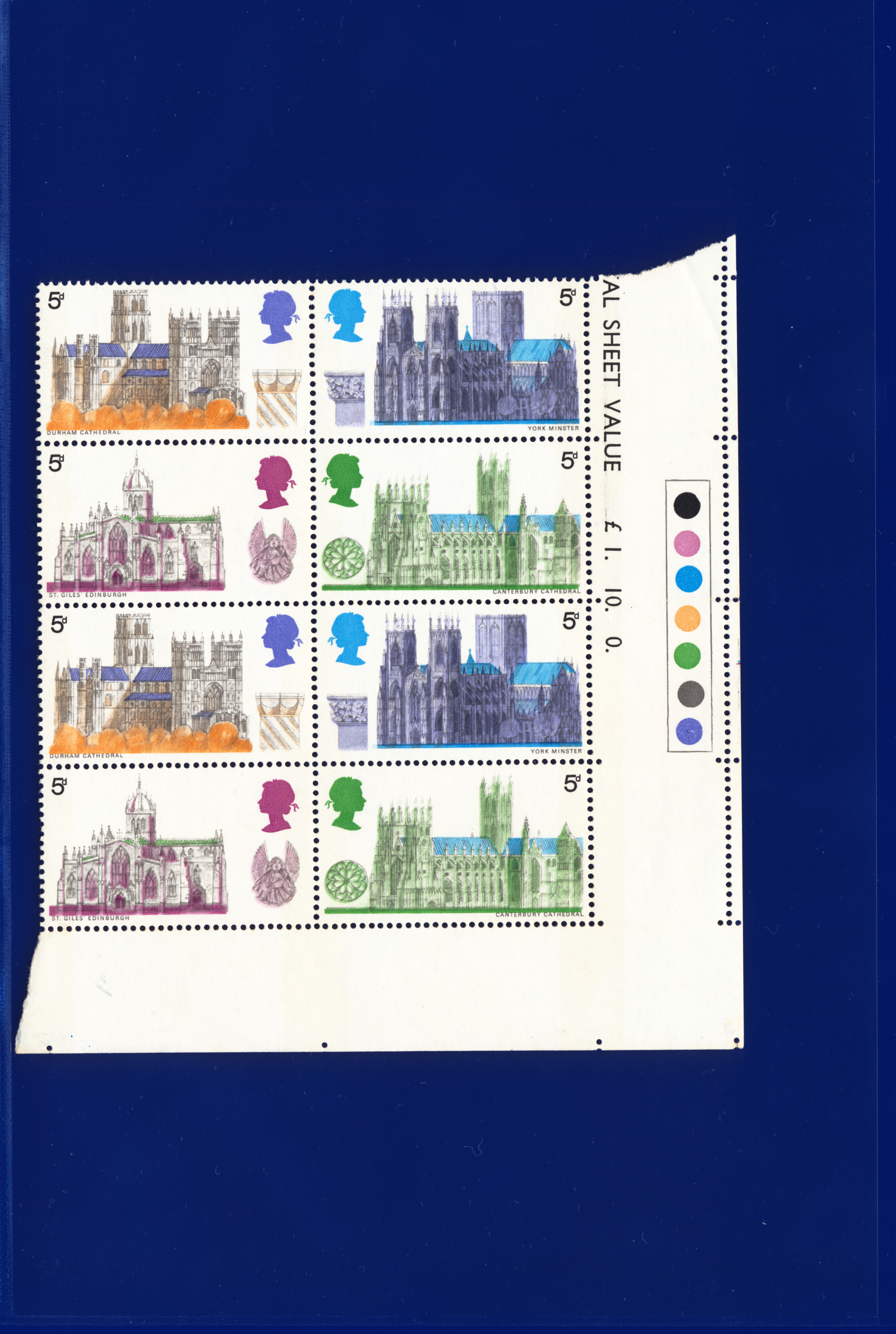 1969 SG796-801 5d-1s6d Kathedralen, Multiples/Sets/Etc, Your Choice kacw - Bild 63 von 104