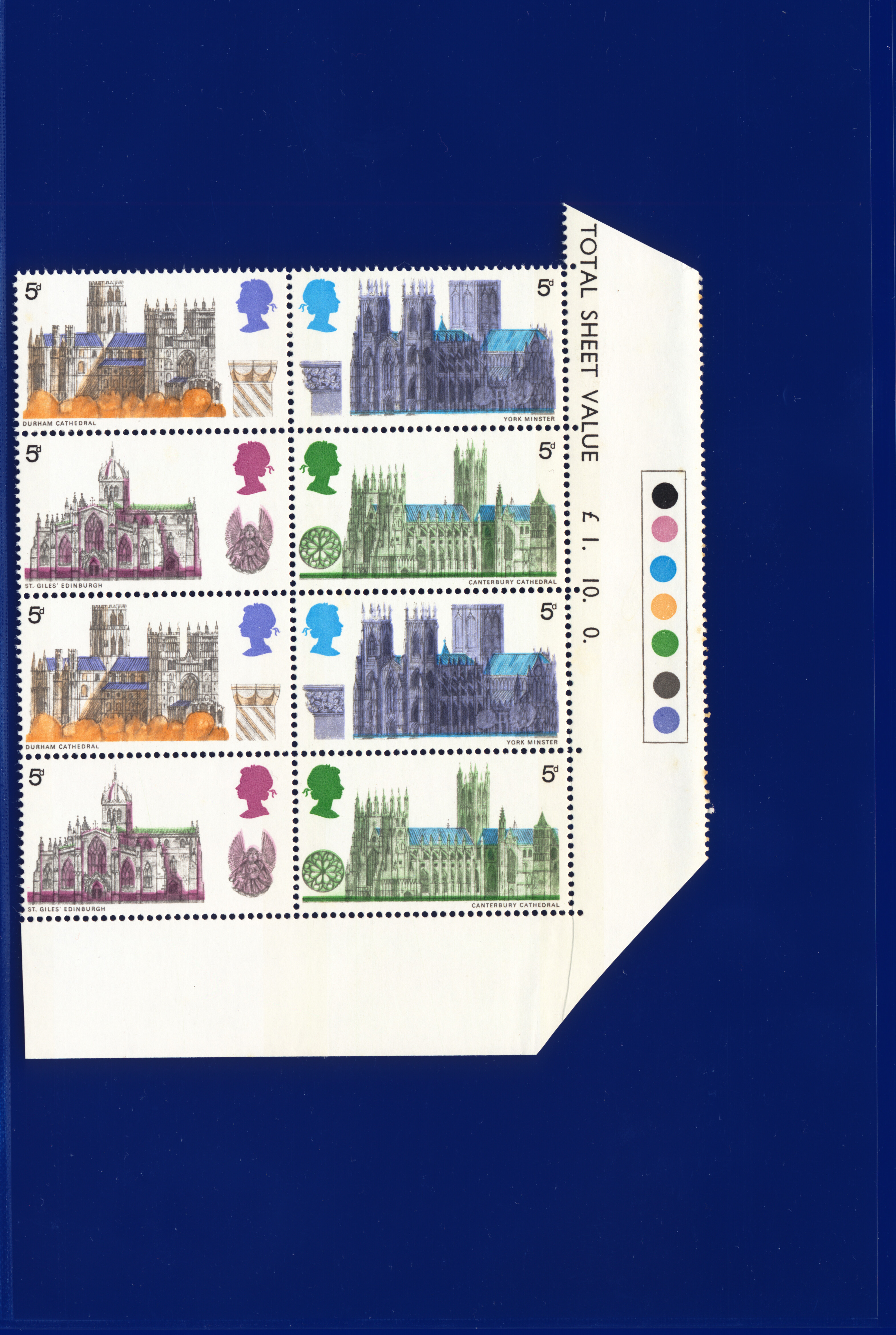 1969 SG796-801 5d-1s6d Kathedralen, Multiples/Sets/Etc, Your Choice kacw - Bild 65 von 104