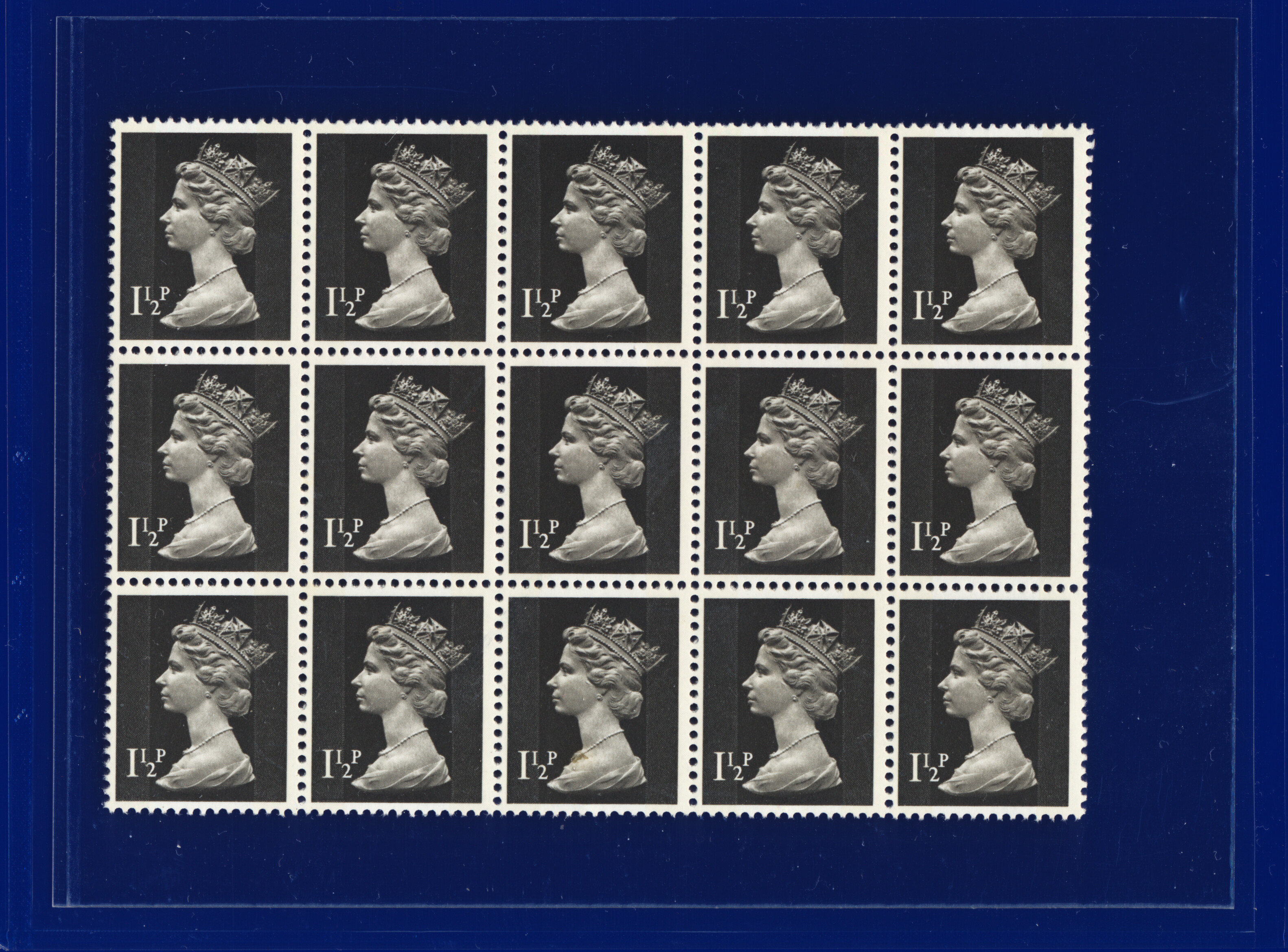 1971 SG X848 11/2p Black (2 Bands) MNH-Mint All Imaged Choice of 36 Items kbaq - Bild 30 von 73