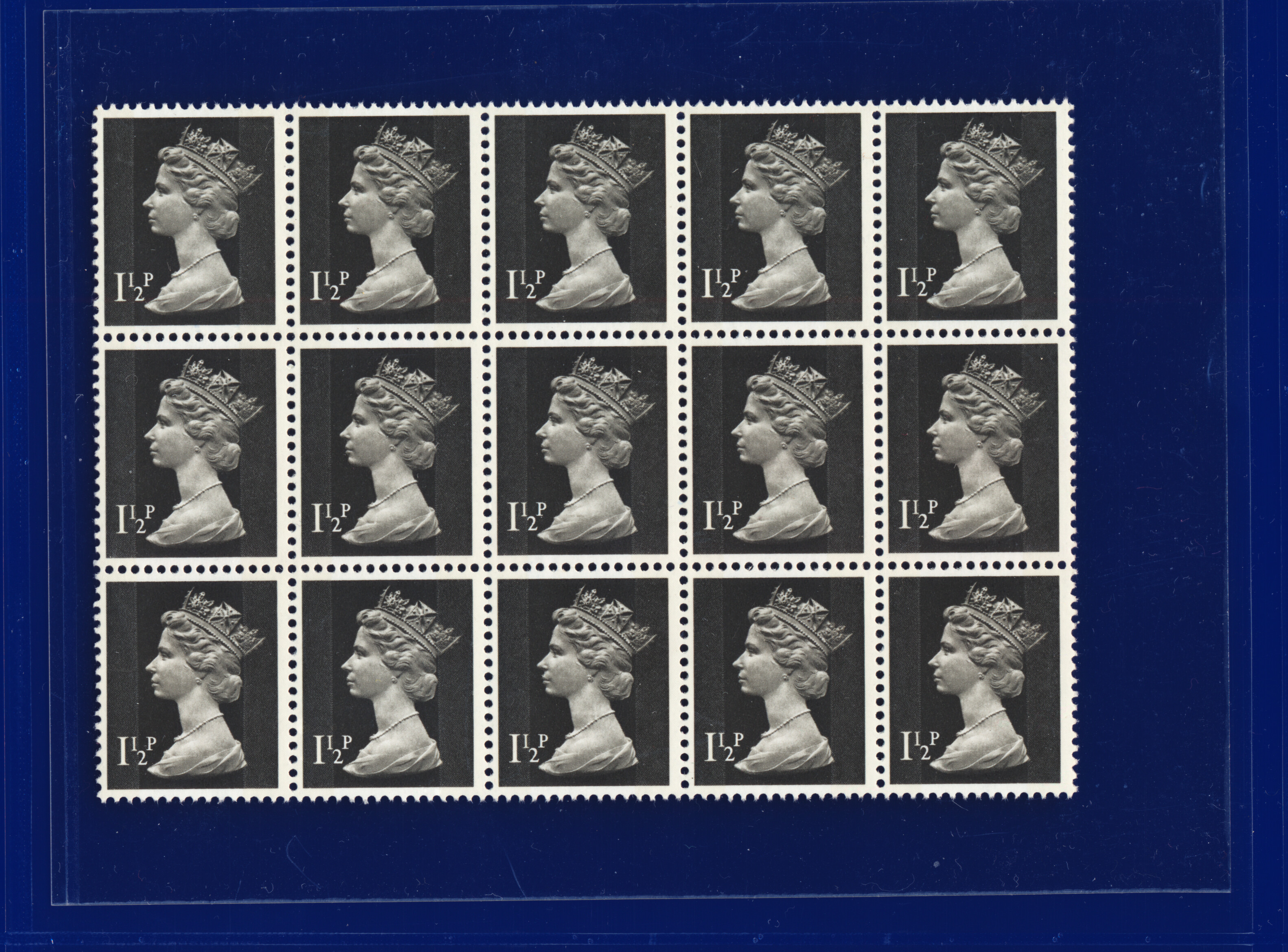 1971 SG X848 11/2p Black (2 Bands) MNH-Mint All Imaged Choice of 36 Items kbaq - Bild 40 von 73