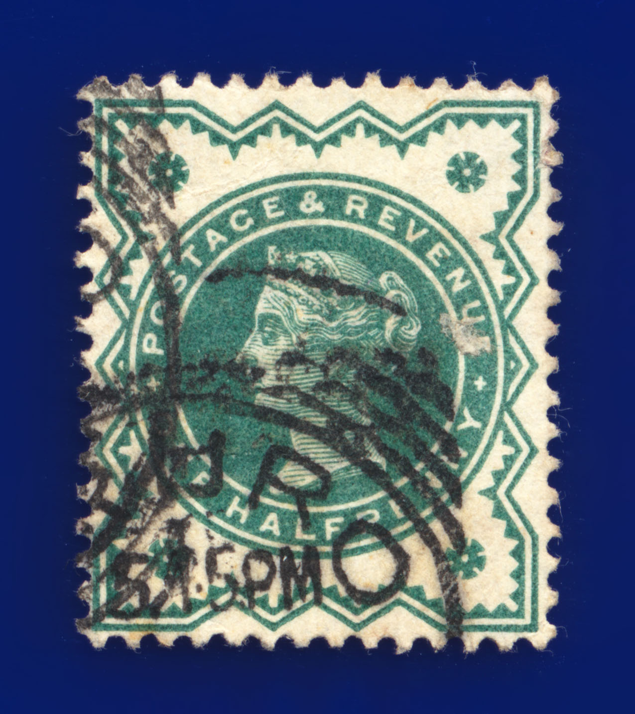 1900 SG213 1/2d stumpf blau-grün gut gebraucht alle abgebildet Auswahl 35 Artikel kany - Bild 37 von 41