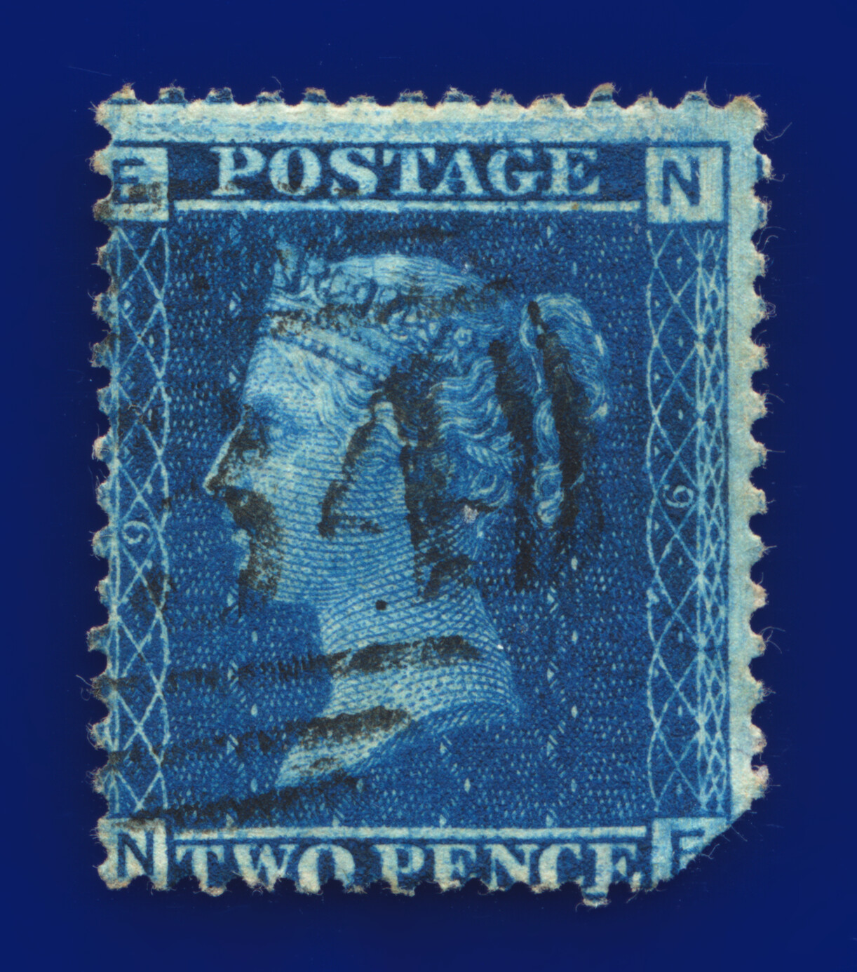 1858 SG45 2d Blue Plates 8 AC & 9 AF-RJ Good Used & Used Choice of 6 Items kajr - Picture 8 of 13