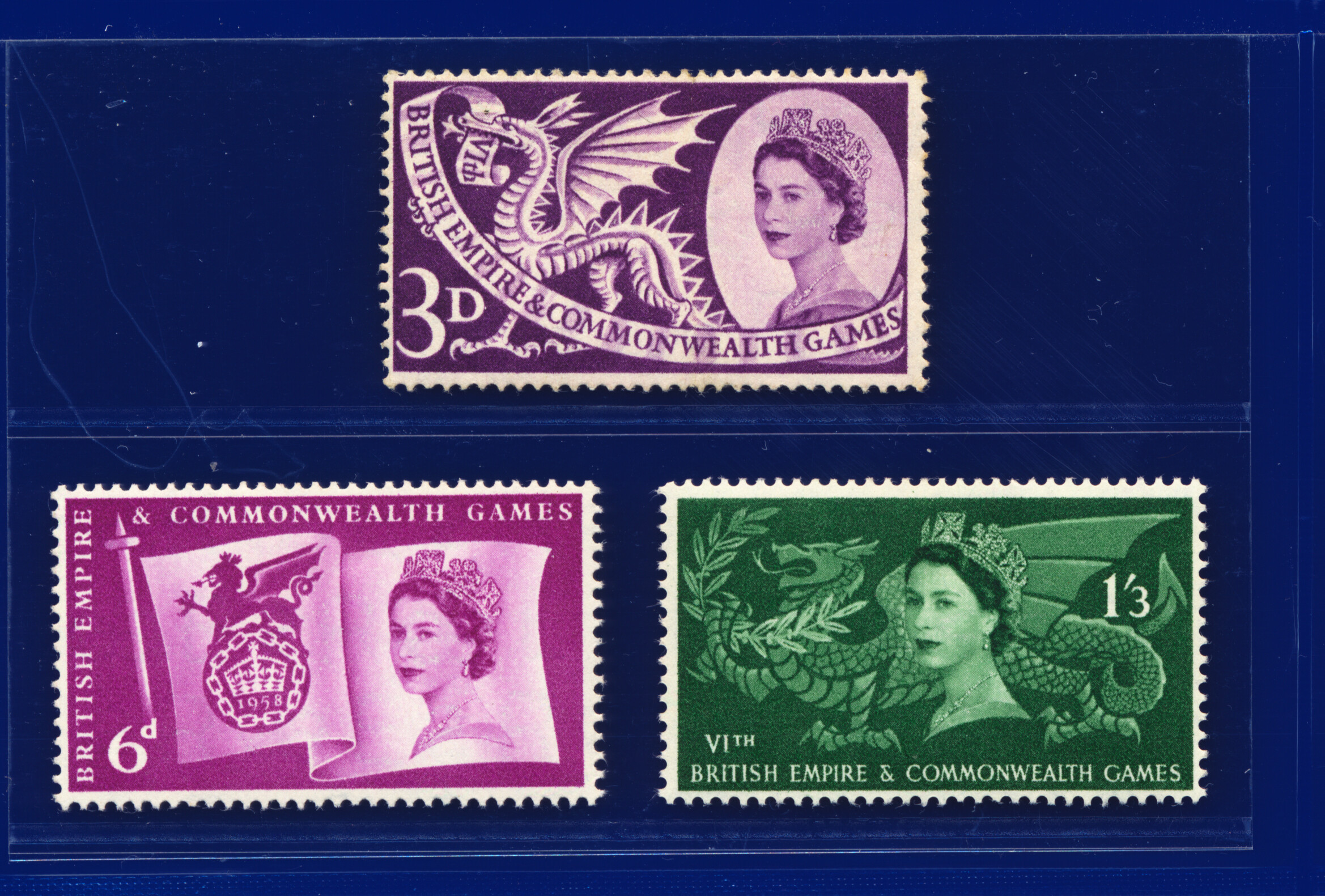 1958 SG567-569 3d-1s3d Games, Blocks/Pairs/Sets, Your Choice kabb - Picture 37 of 60