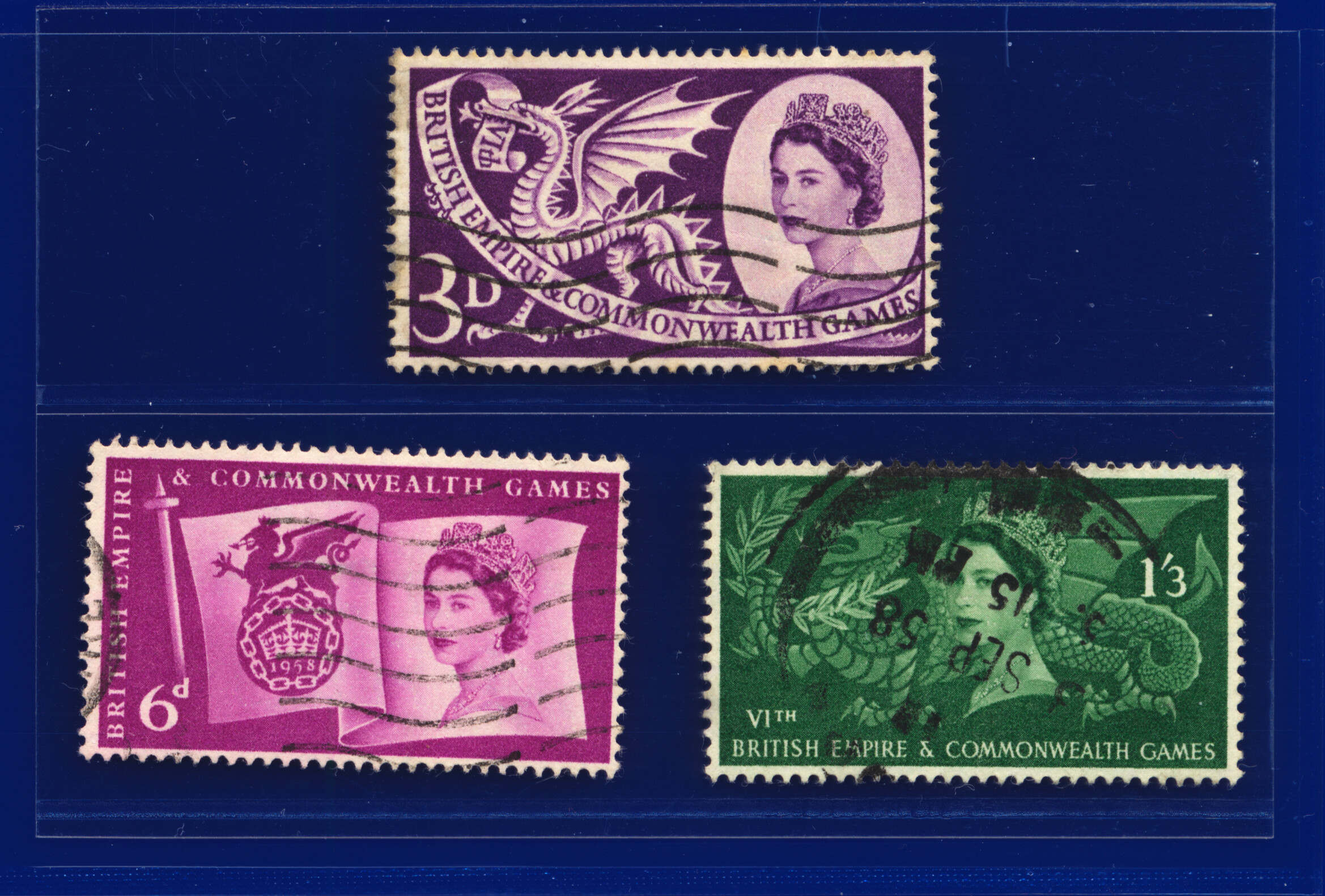 1958 SG567-569 3d-1s3d Games, Blocks/Pairs/Sets, Your Choice kabb - Picture 23 of 60