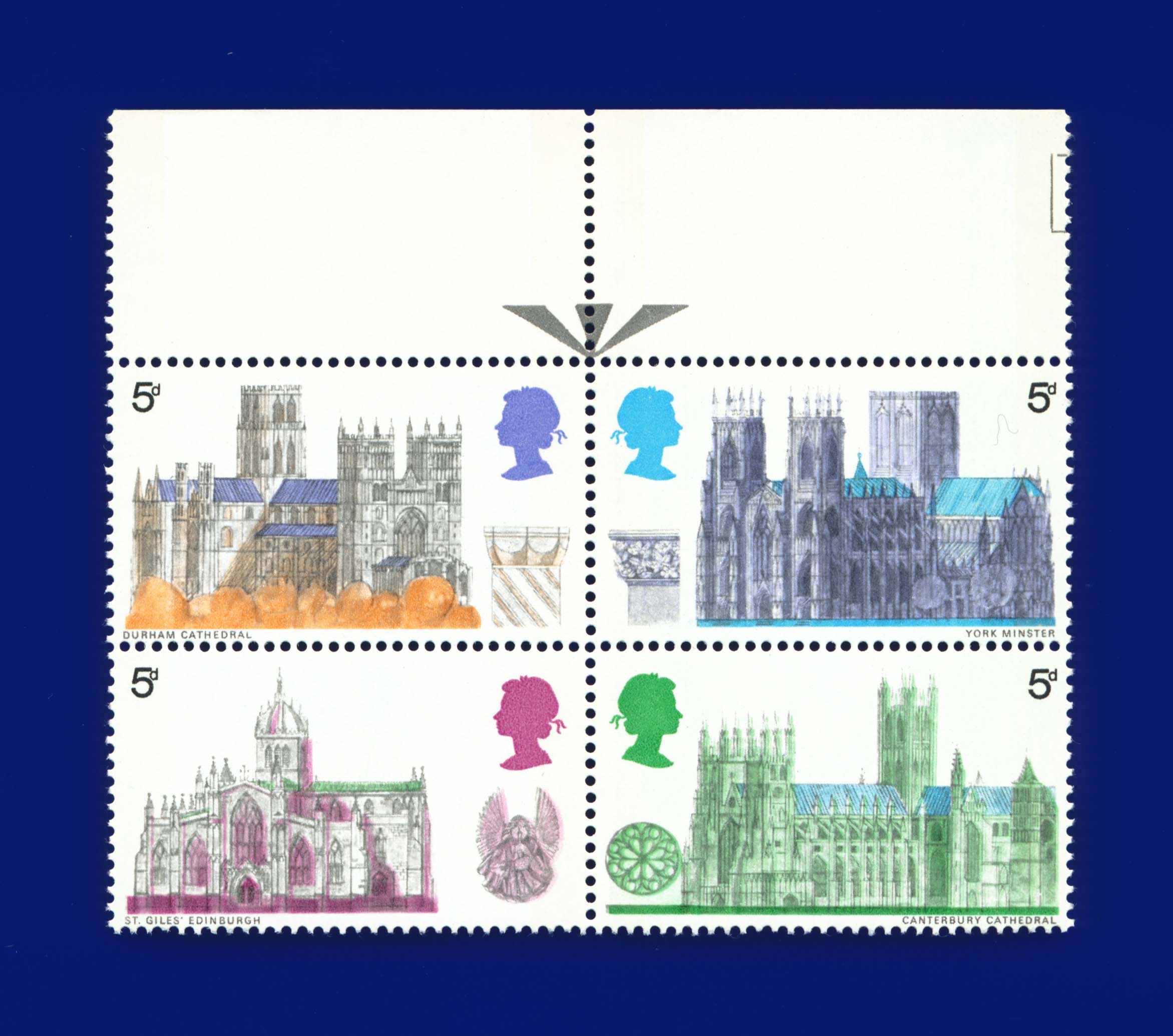 1969 SG796-801 5d-1s6d Kathedralen, Multiples/Sets/Etc, Your Choice kacw - Bild 34 von 104