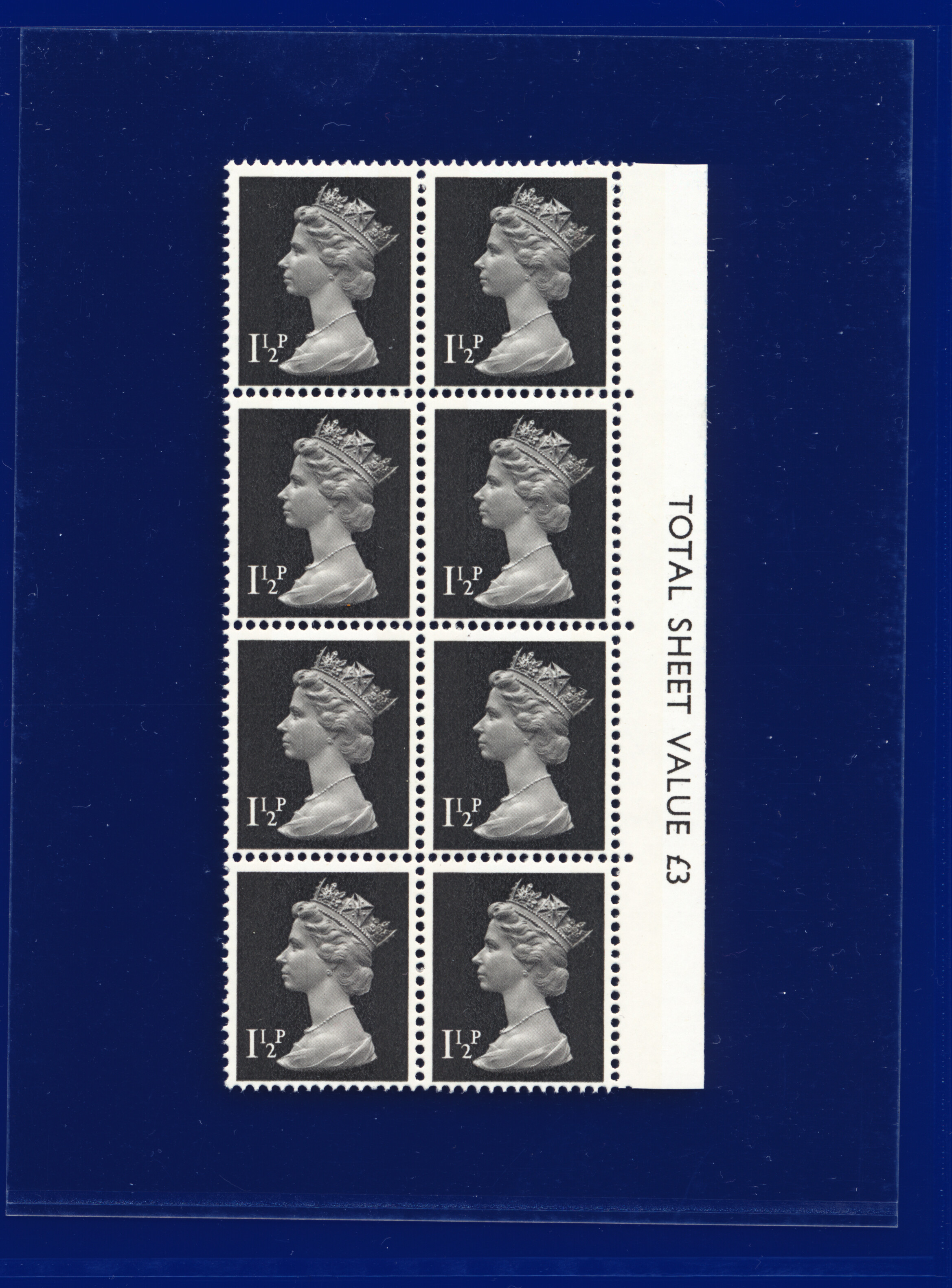 1971 SG X848 11/2p Black (2 Bands) MNH-Mint All Imaged Choice of 36 Items kbaq - Bild 4 von 73