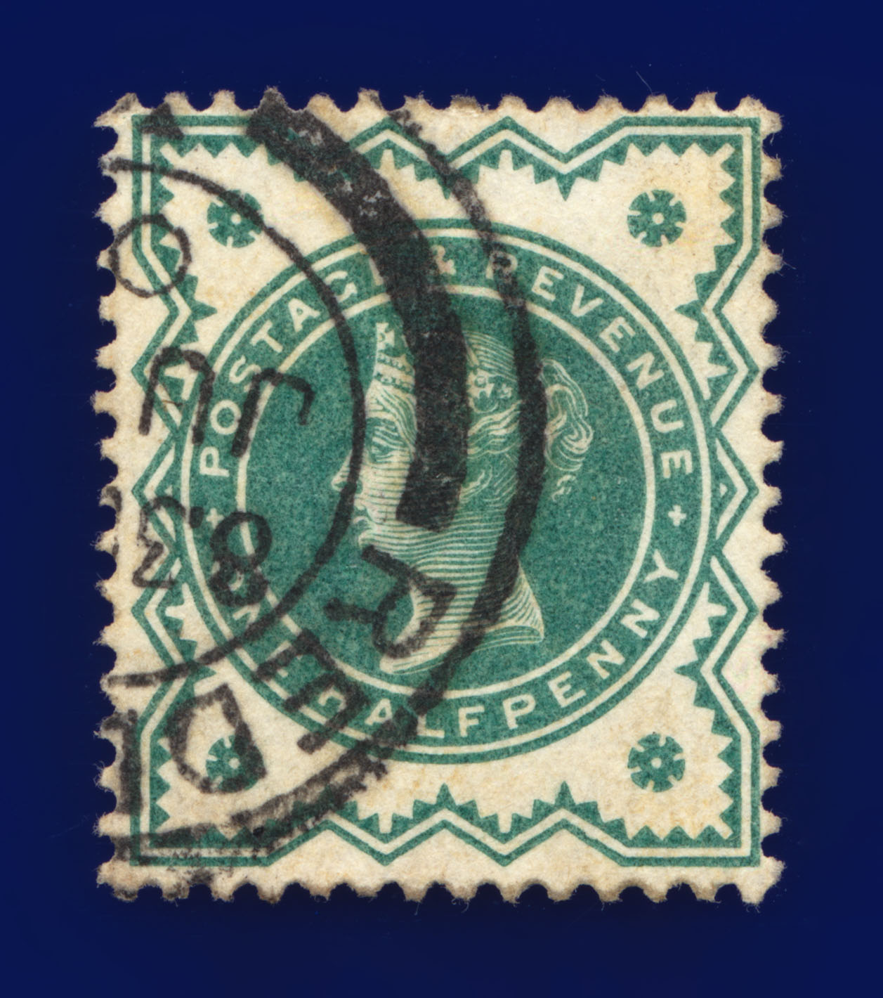 1900 SG213 1/2d stumpf blau-grün gut gebraucht alle abgebildet Auswahl 35 Artikel kany - Bild 7 von 41