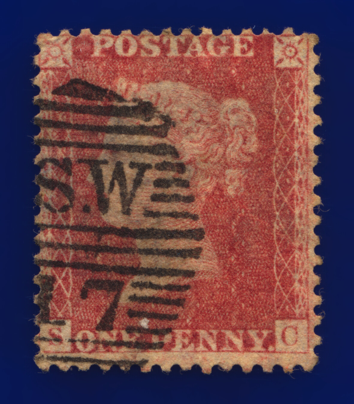 1857 SG40 1d Rose Red C10(1) G/U Multi-Buy Choose your Positions/Postmarks kaav - Picture 310 of 336