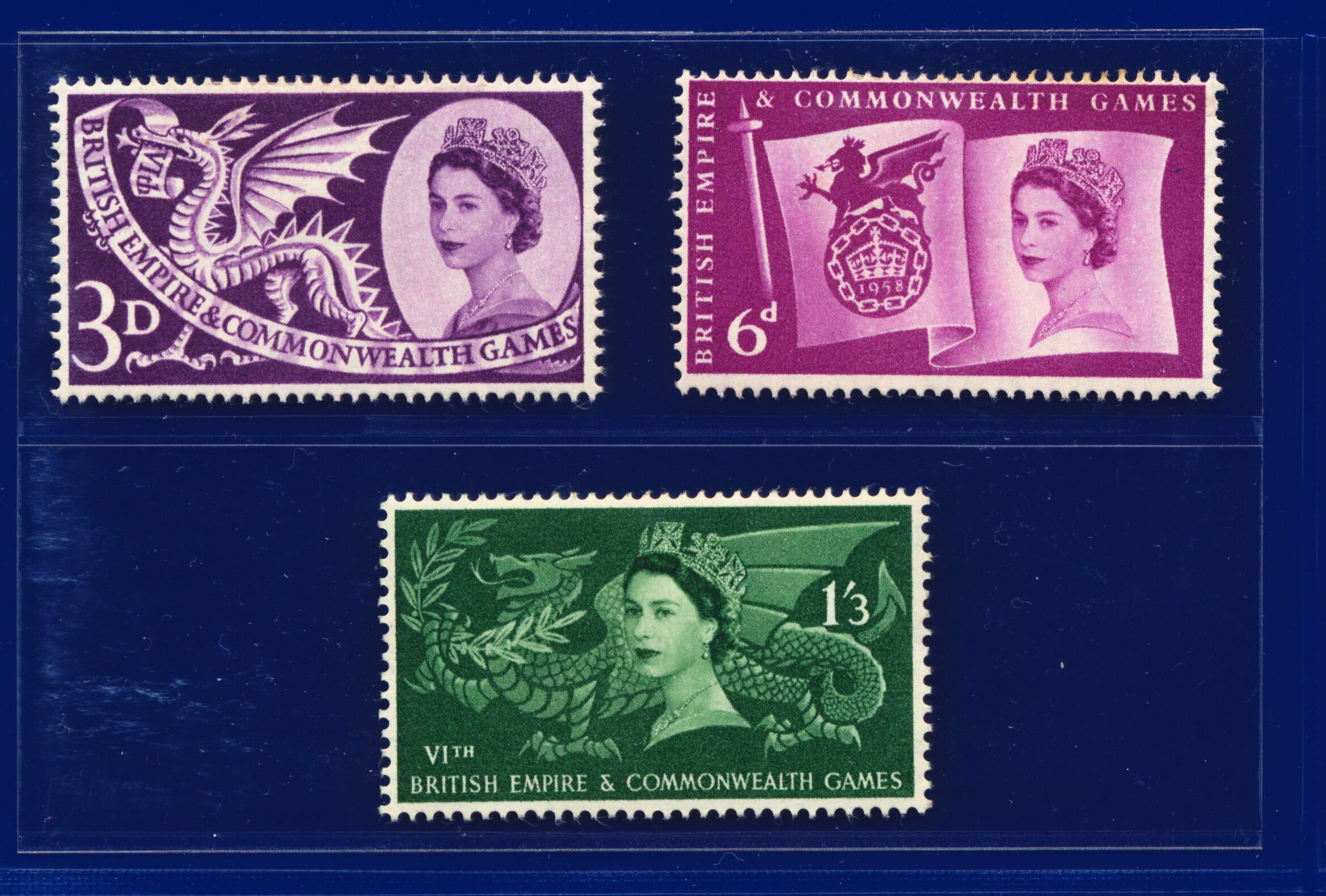 1958 SG567-569 3d-1s3d Games, Blocks/Pairs/Sets, Your Choice kabb - Picture 17 of 60