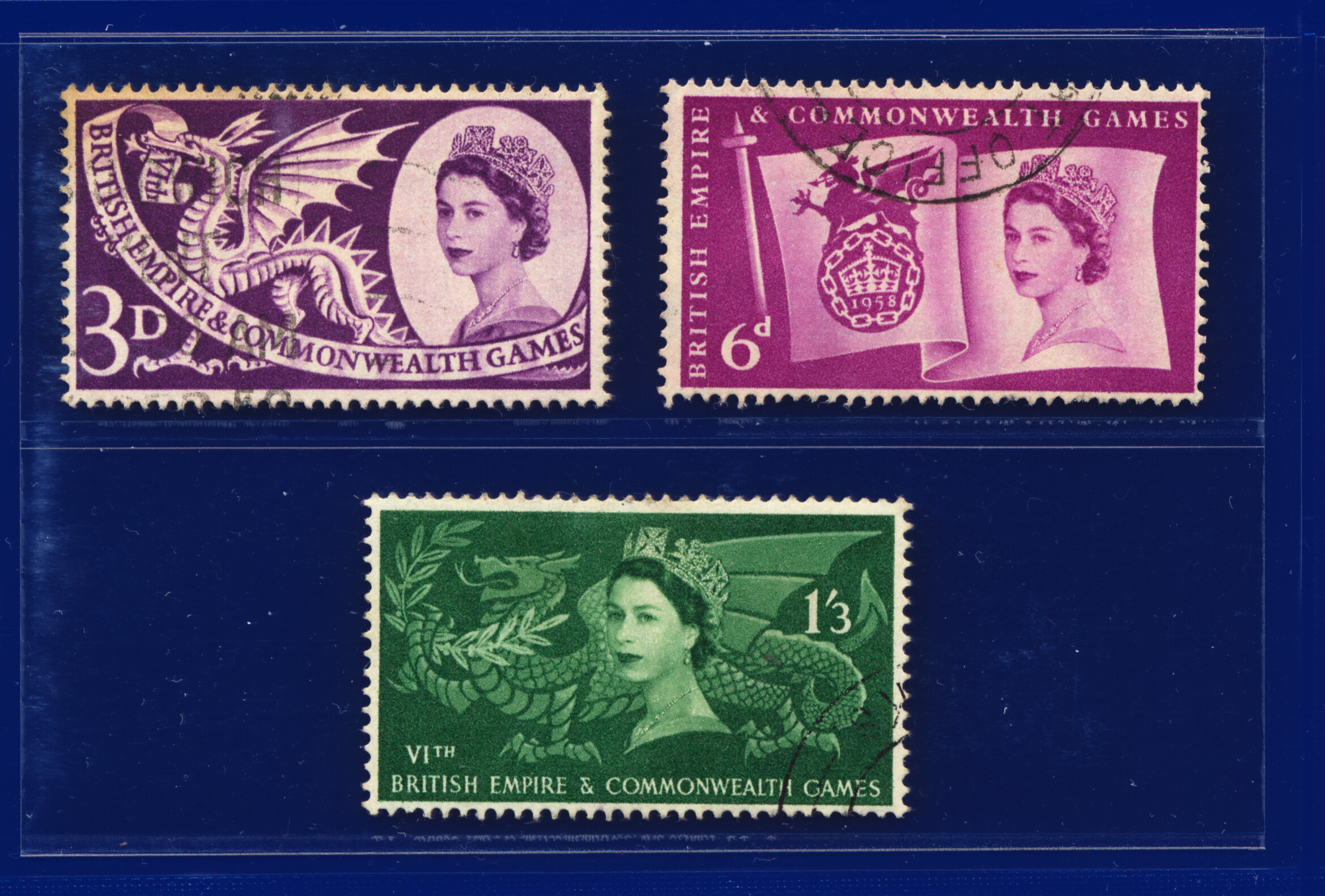 1958 SG567-569 3d-1s3d Games, Blocks/Pairs/Sets, Your Choice kabb - Picture 9 of 60