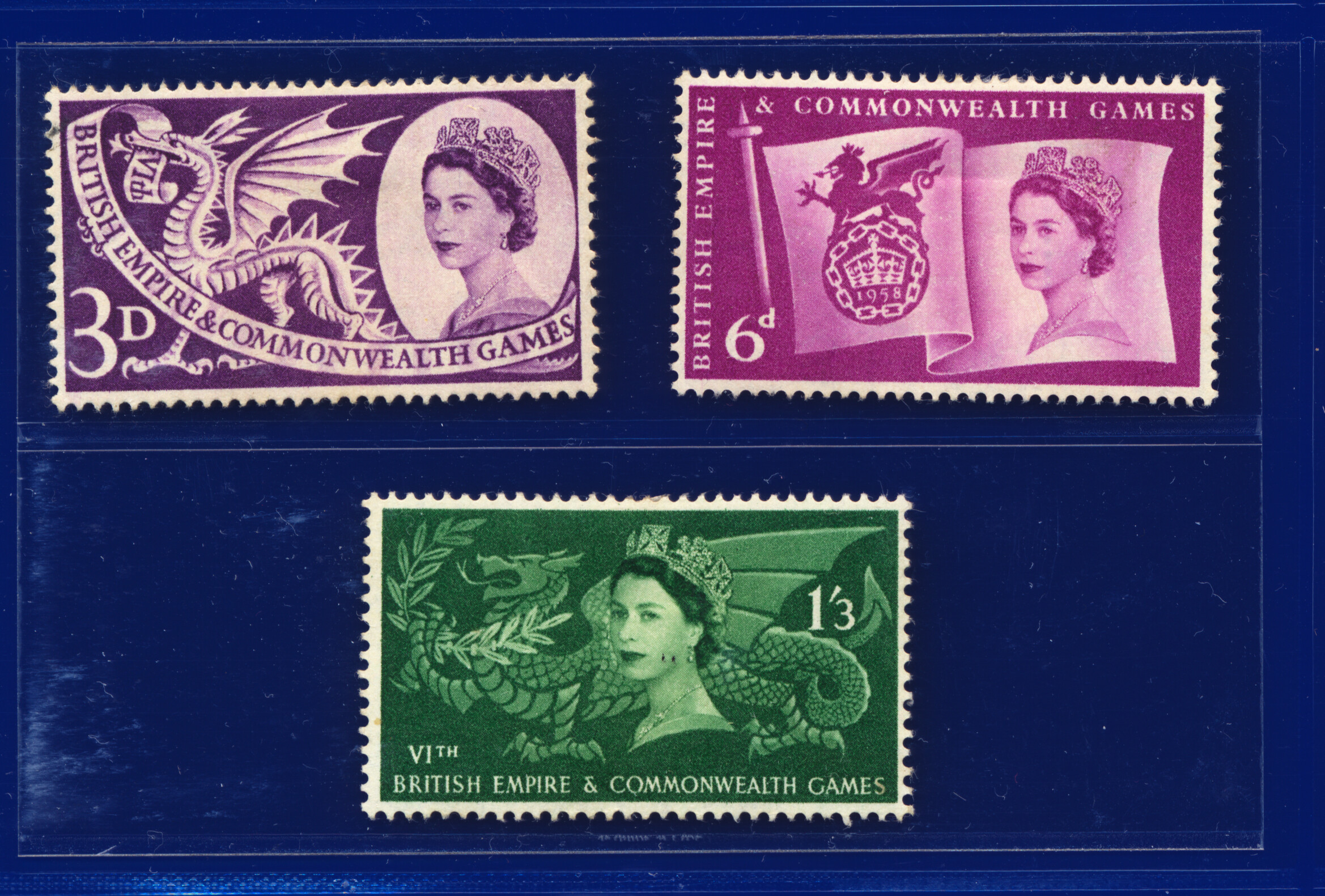 1958 SG567-569 3d-1s3d Games, Blocks/Pairs/Sets, Your Choice kabb - Picture 19 of 60