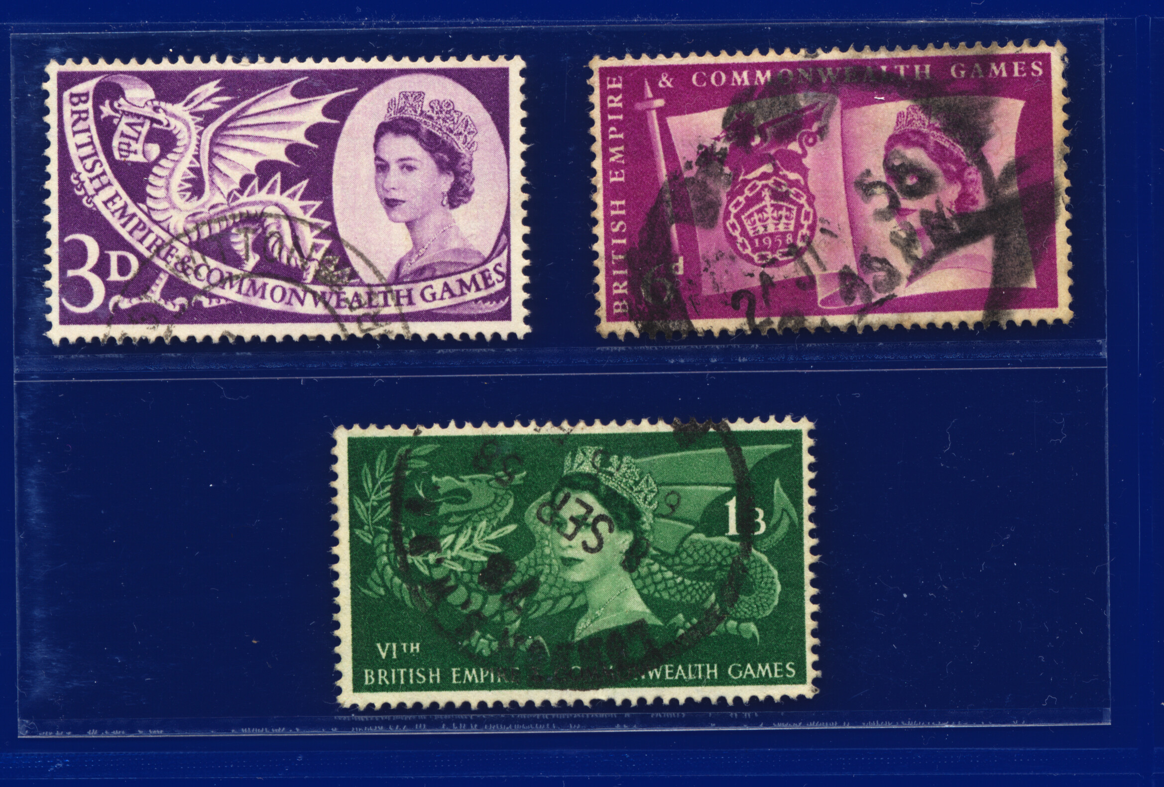 1958 SG567-569 3d-1s3d Games, Blocks/Pairs/Sets, Your Choice kabb - Picture 11 of 60