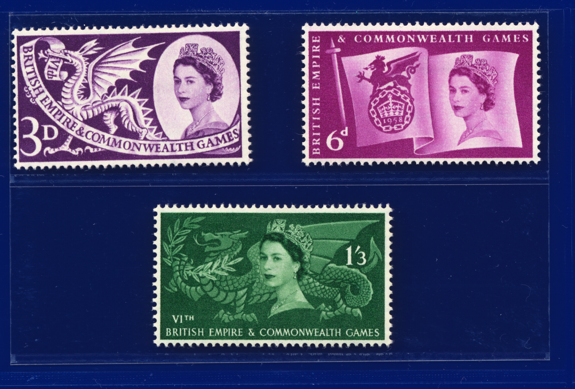 1958 SG567-569 3d-1s3d Games, Blocks/Pairs/Sets, Your Choice kabb - Picture 21 of 60