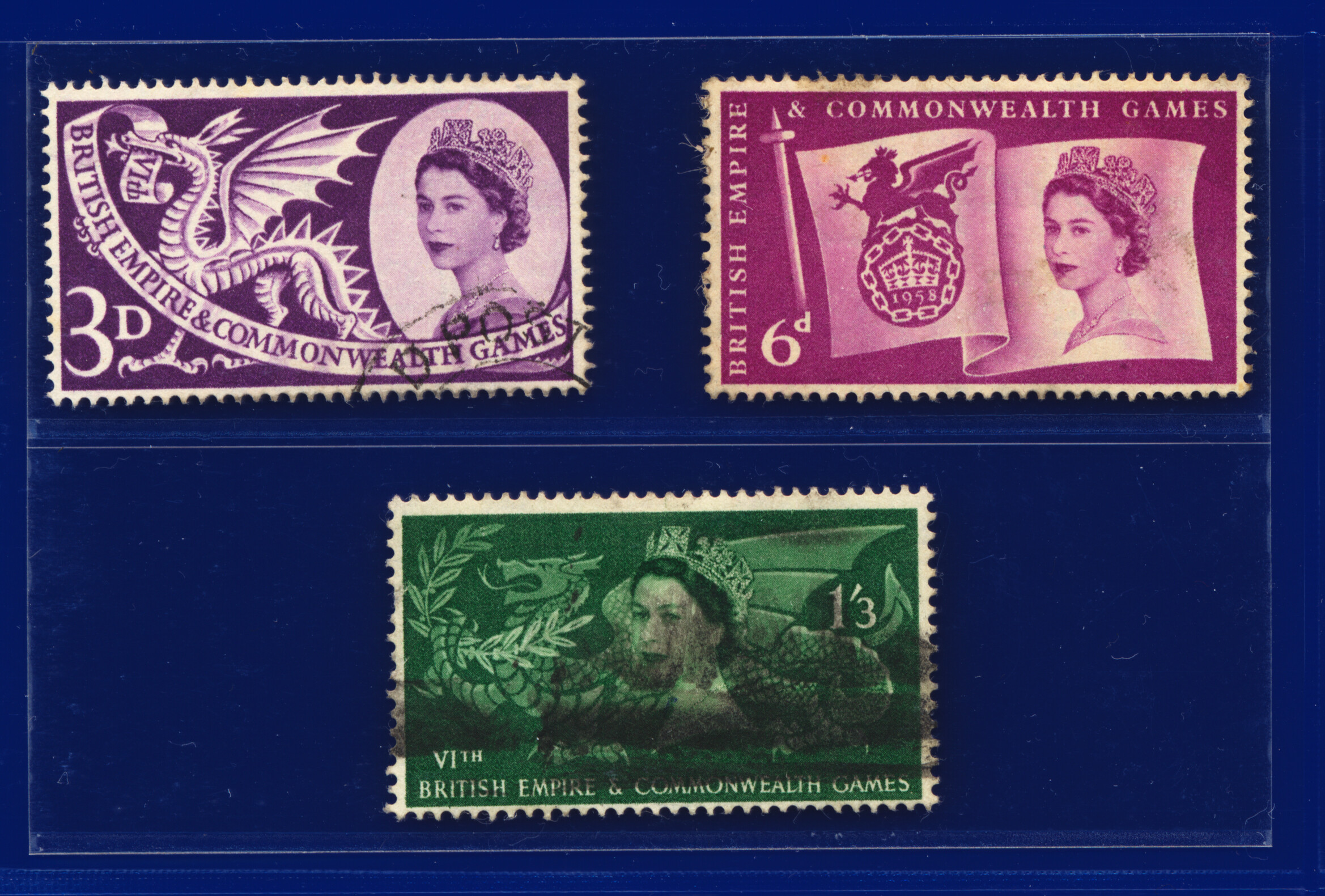 1958 SG567-569 3d-1s3d Games, Blocks/Pairs/Sets, Your Choice kabb - Picture 13 of 60