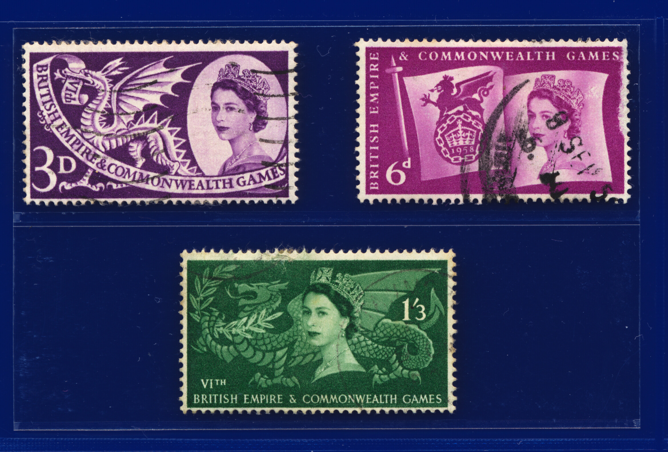 1958 SG567-569 3d-1s3d Games, Blocks/Pairs/Sets, Your Choice kabb - Picture 15 of 60