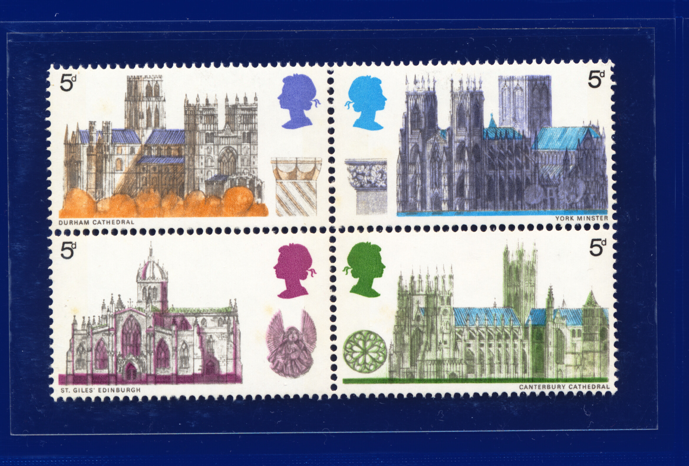 1969 SG796-801 5d-1s6d Kathedralen, Multiples/Sets/Etc, Your Choice kacw - Bild 51 von 104