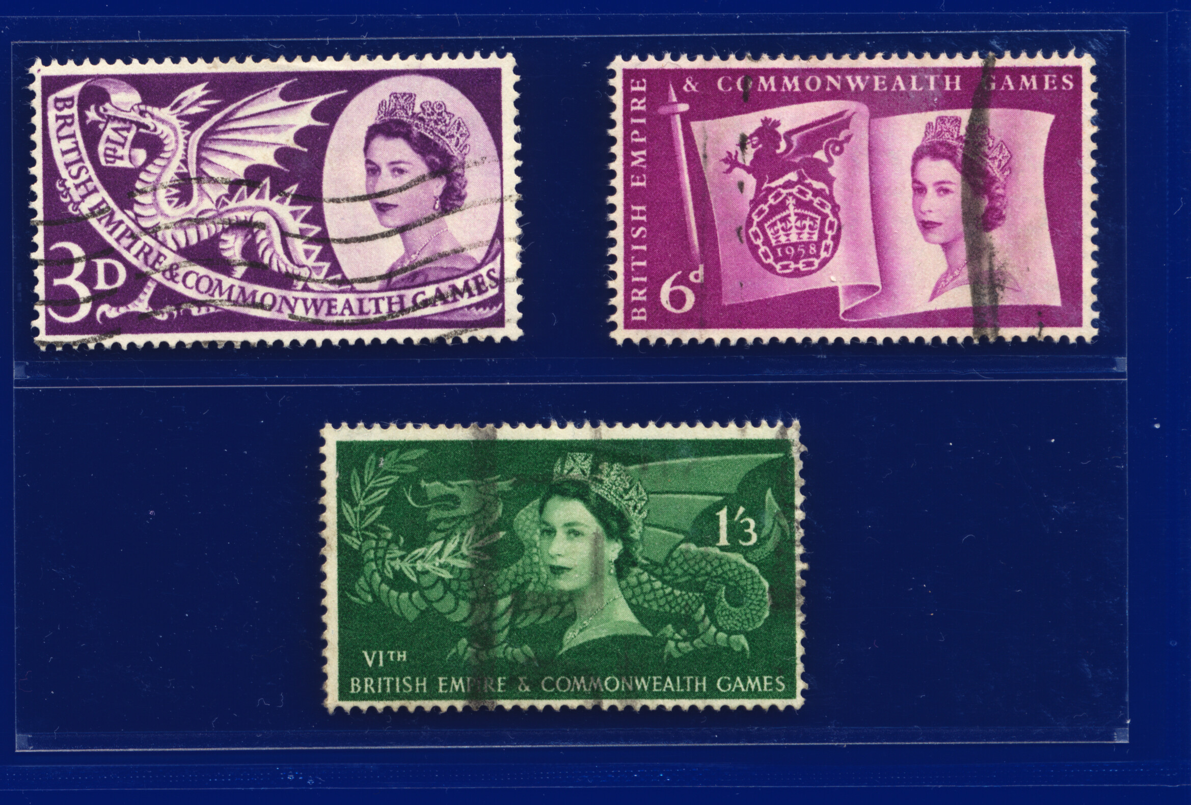 1958 SG567-569 3d-1s3d Games, Blocks/Pairs/Sets, Your Choice kabb - Picture 27 of 60
