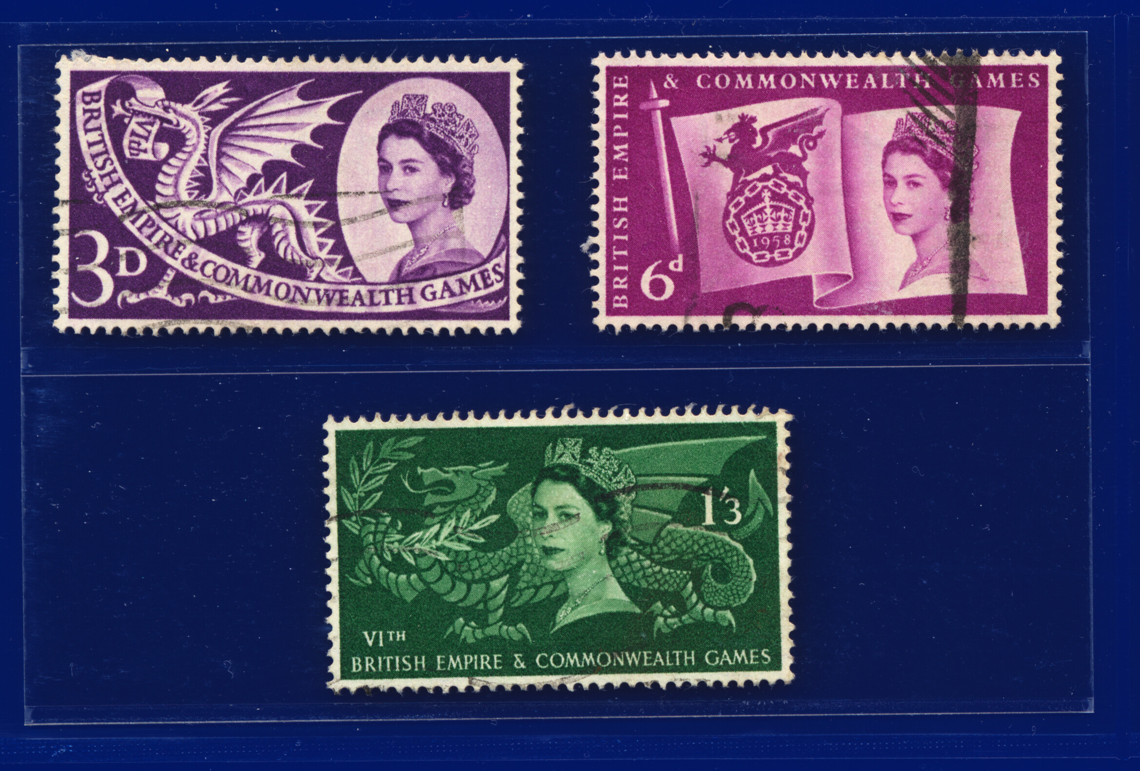 1958 SG567-569 3d-1s3d Games, Blocks/Pairs/Sets, Your Choice kabb - Picture 29 of 60