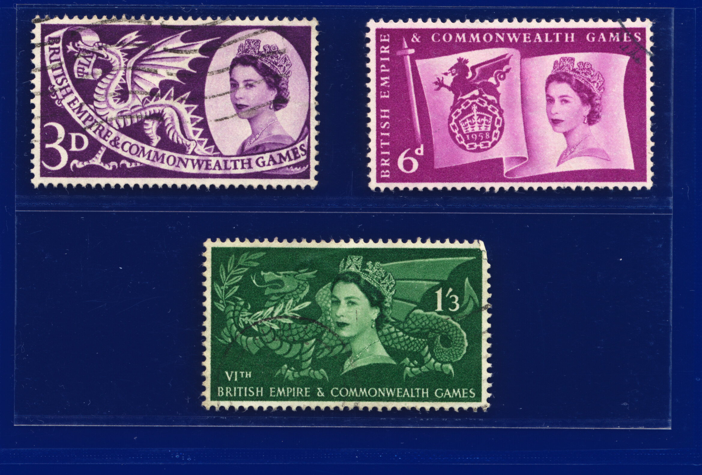 1958 SG567-569 3d-1s3d Games, Blocks/Pairs/Sets, Your Choice kabb - Picture 49 of 60