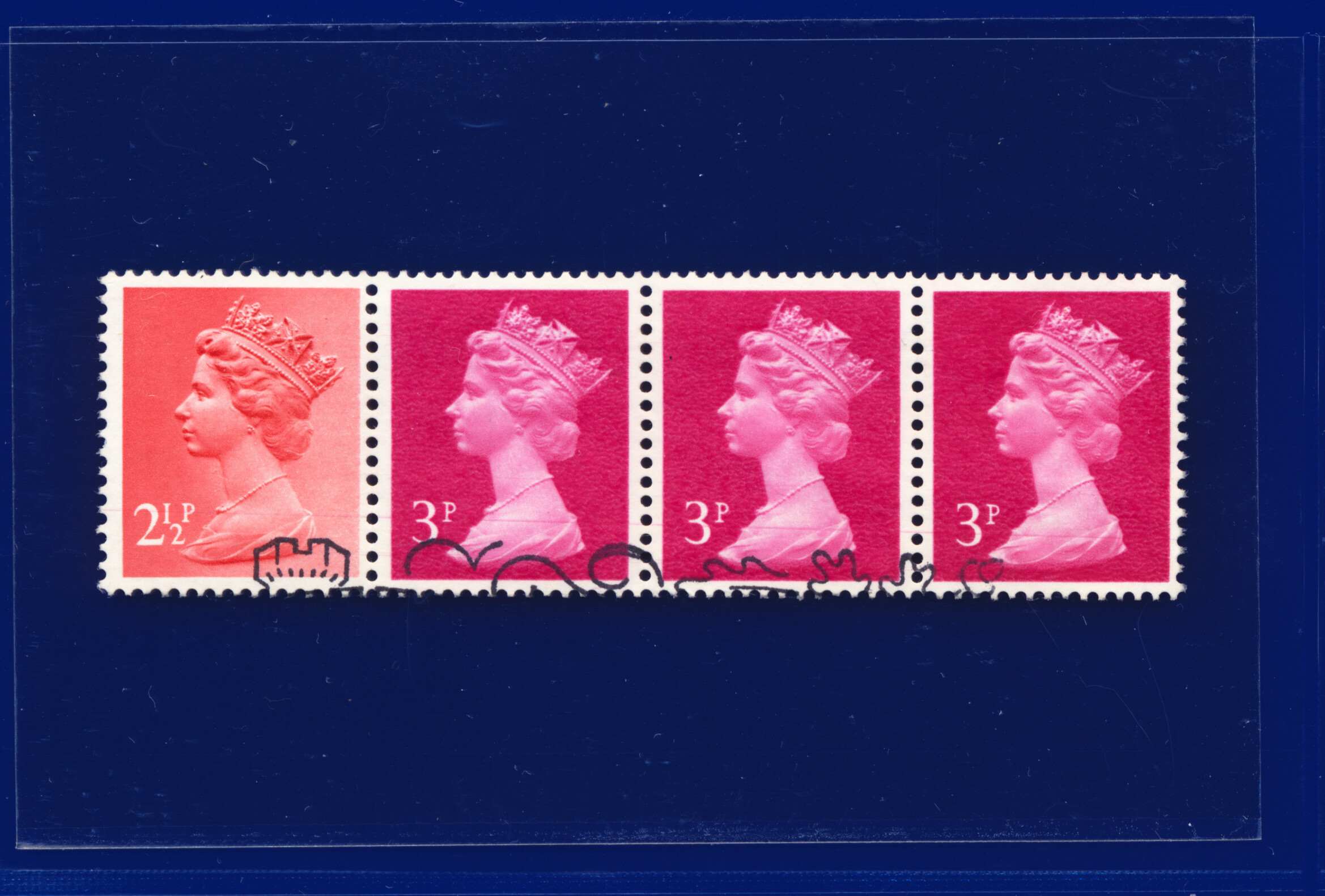 1981 SG X929L 21/2p-3p Coil Strip VFU-FU All Imaged Choice of 40 Items kbad - Bild 8 von 81