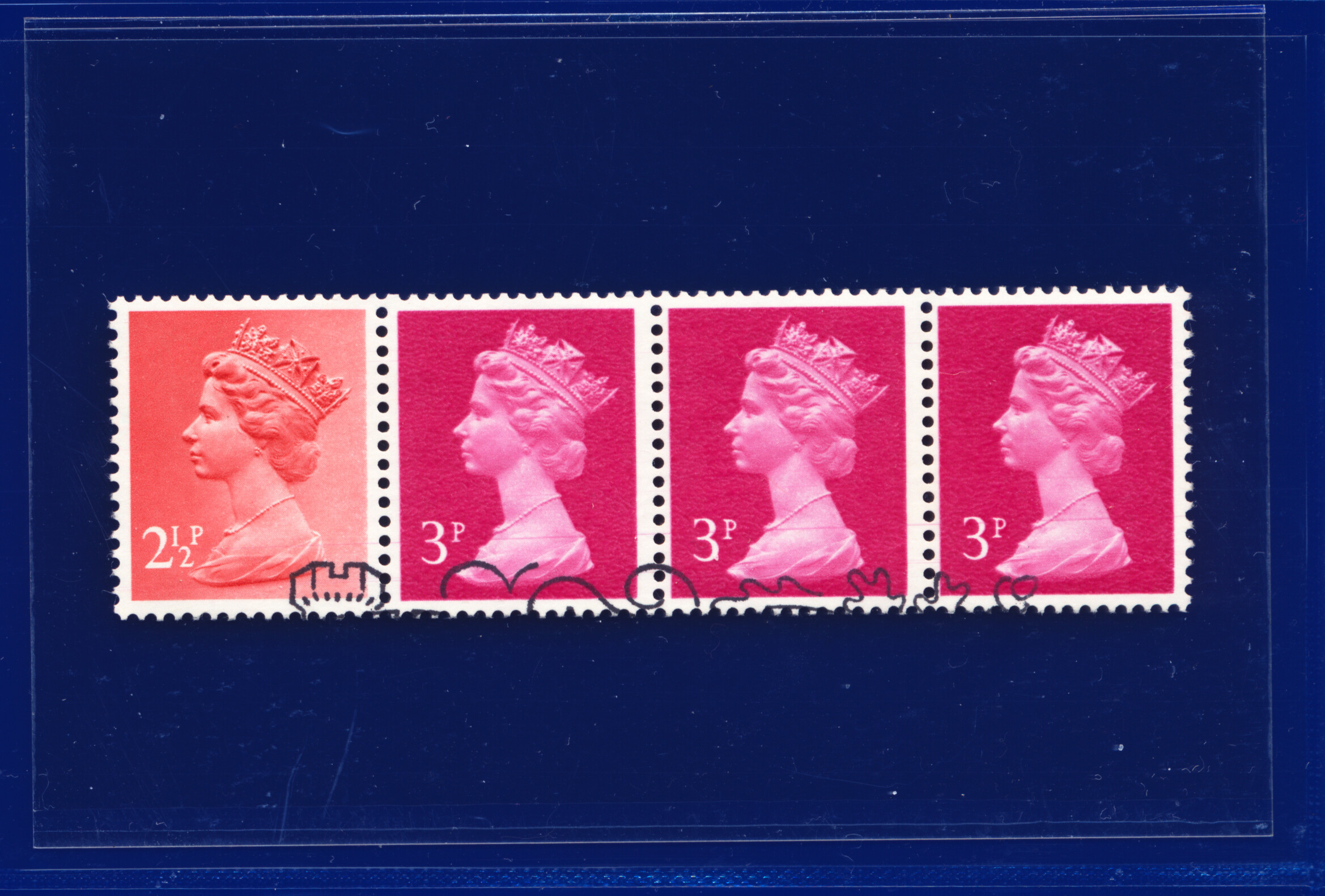 1981 SG X929L 21/2p-3p Coil Strip VFU-FU All Imaged Choice of 40 Items kbad - Bild 16 von 81