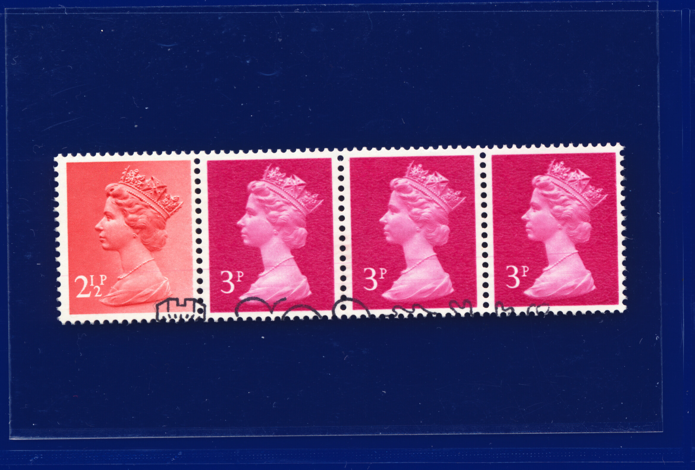 1981 SG X929L 21/2p-3p Coil Strip VFU-FU All Imaged Choice of 40 Items kbad - Bild 18 von 81