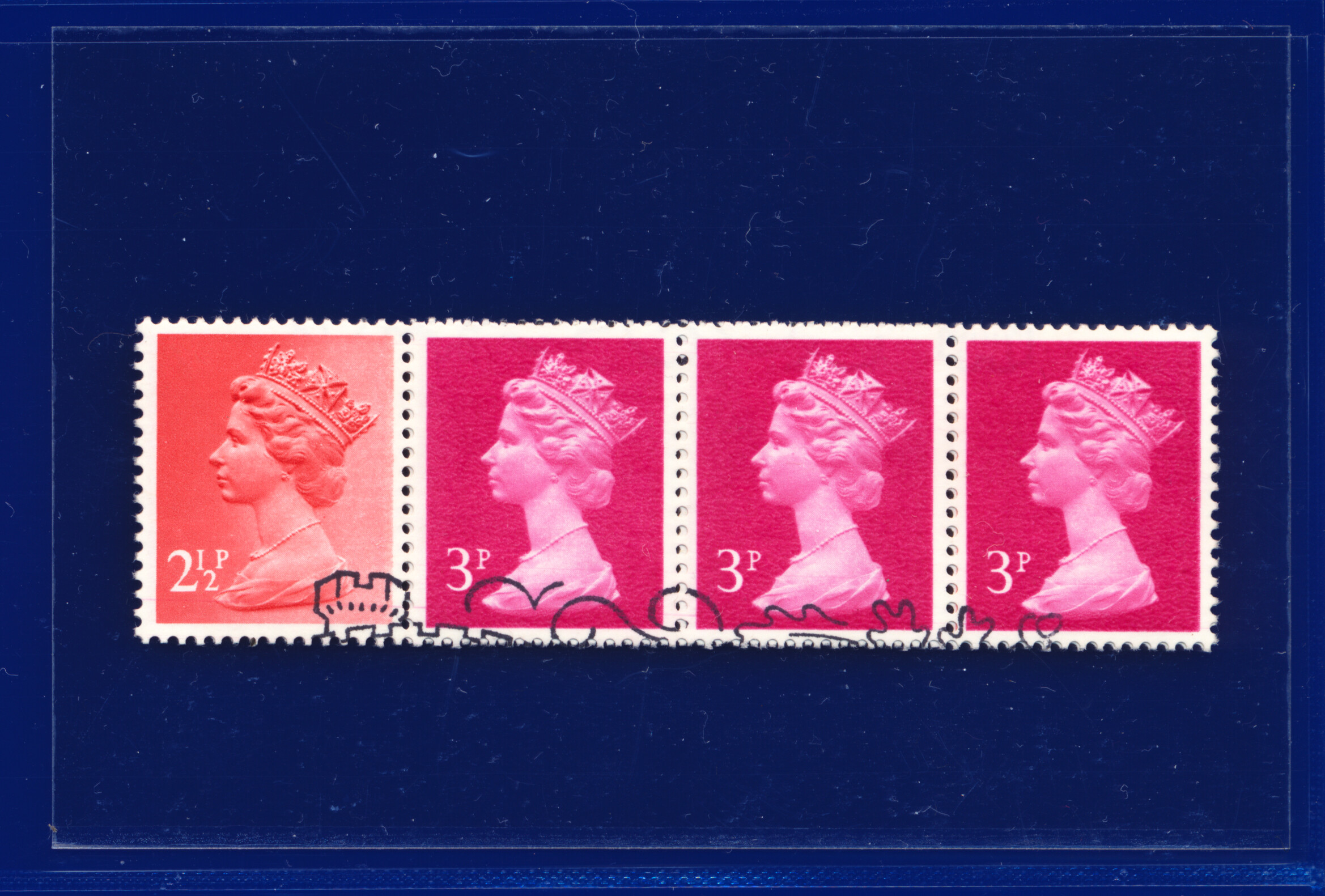 1981 SG X929L 21/2p-3p Coil Strip VFU-FU All Imaged Choice of 40 Items kbad - Bild 36 von 81