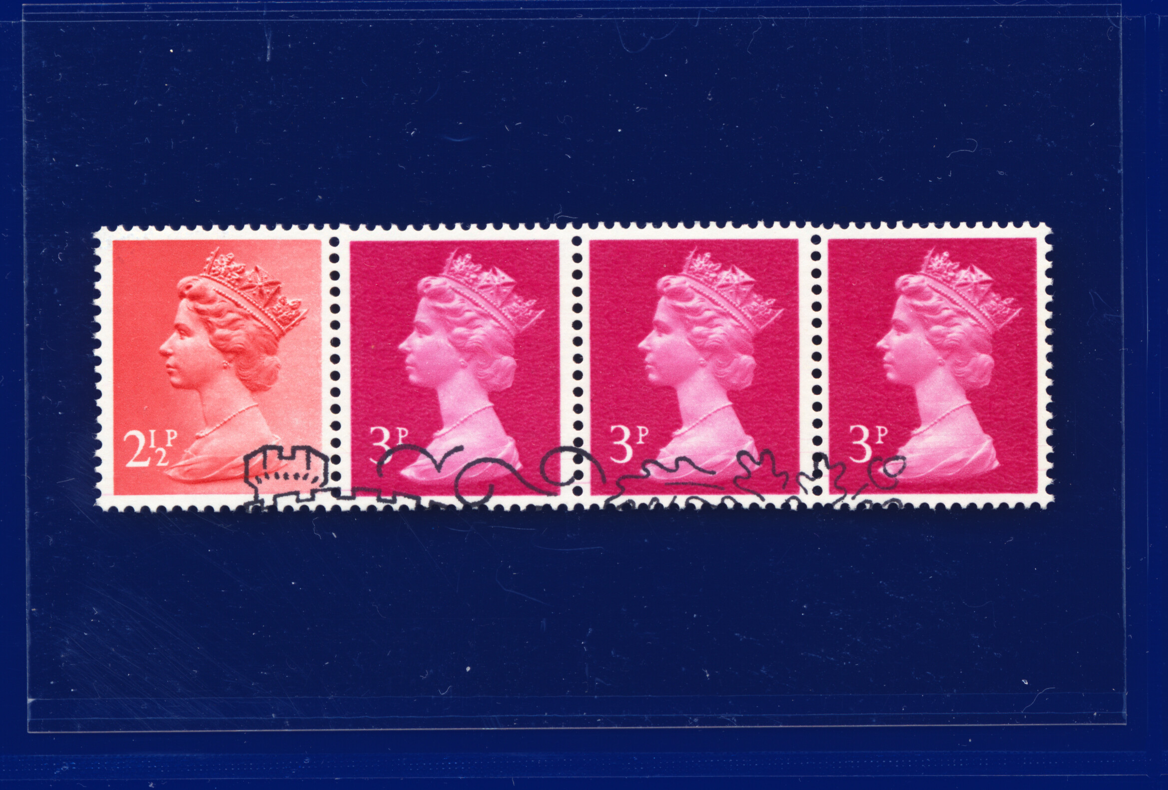 1981 SG X929L 21/2p-3p Coil Strip VFU-FU All Imaged Choice of 40 Items kbad - Bild 48 von 81