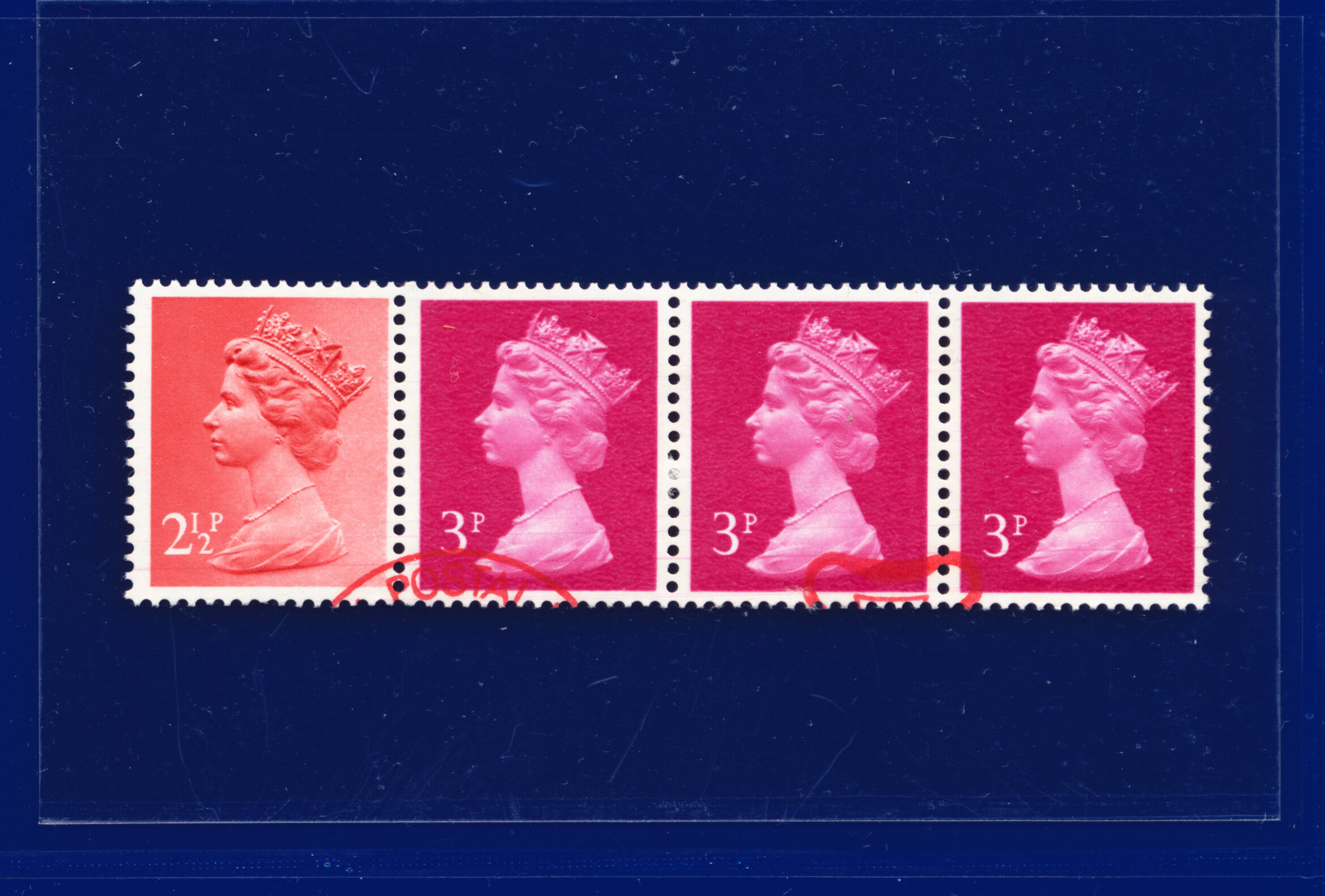 1981 SG X929L 21/2p-3p Coil Strip VFU-FU All Imaged Choice of 40 Items kbad - Bild 50 von 81