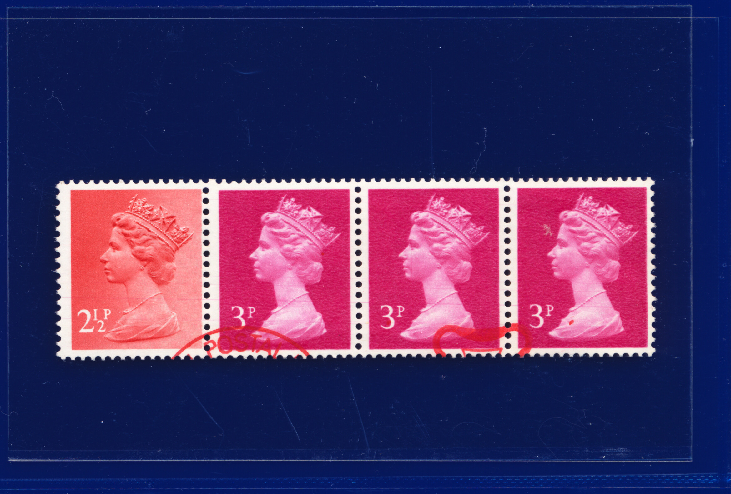 1981 SG X929L 21/2p-3p Coil Strip VFU-FU All Imaged Choice of 40 Items kbad - Bild 54 von 81