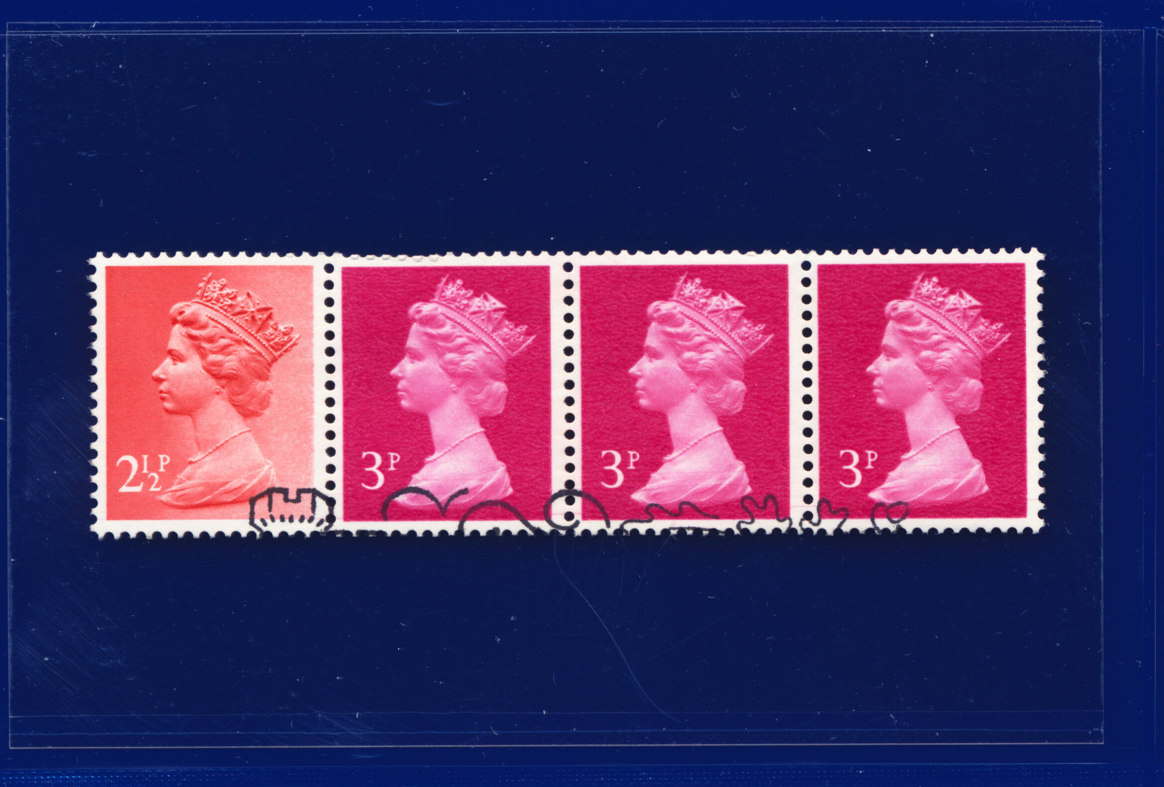 1981 SG X929L 21/2p-3p Coil Strip VFU-FU All Imaged Choice of 40 Items kbad - Bild 56 von 81