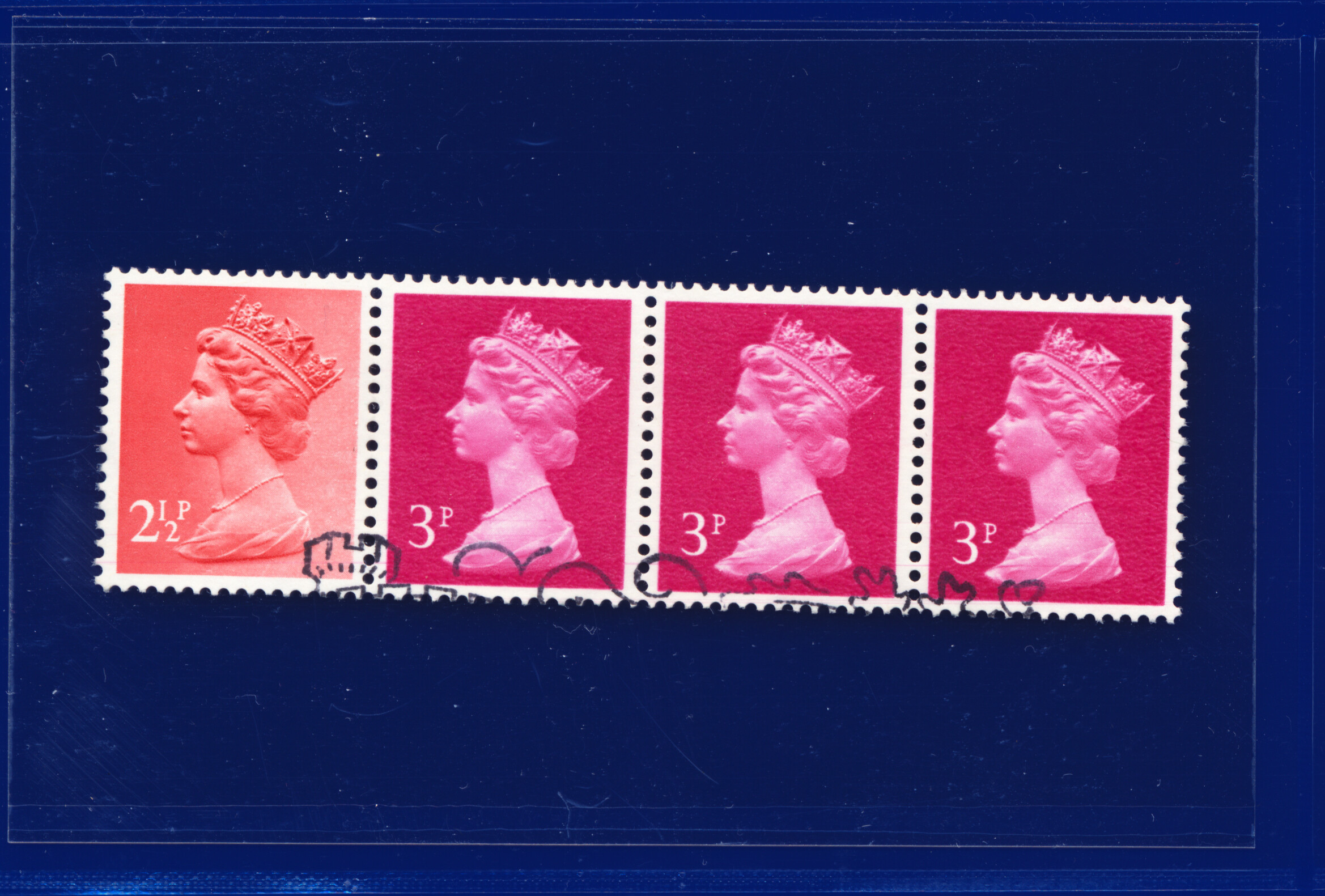 1981 SG X929L 21/2p-3p Coil Strip VFU-FU All Imaged Choice of 40 Items kbad - Bild 58 von 81