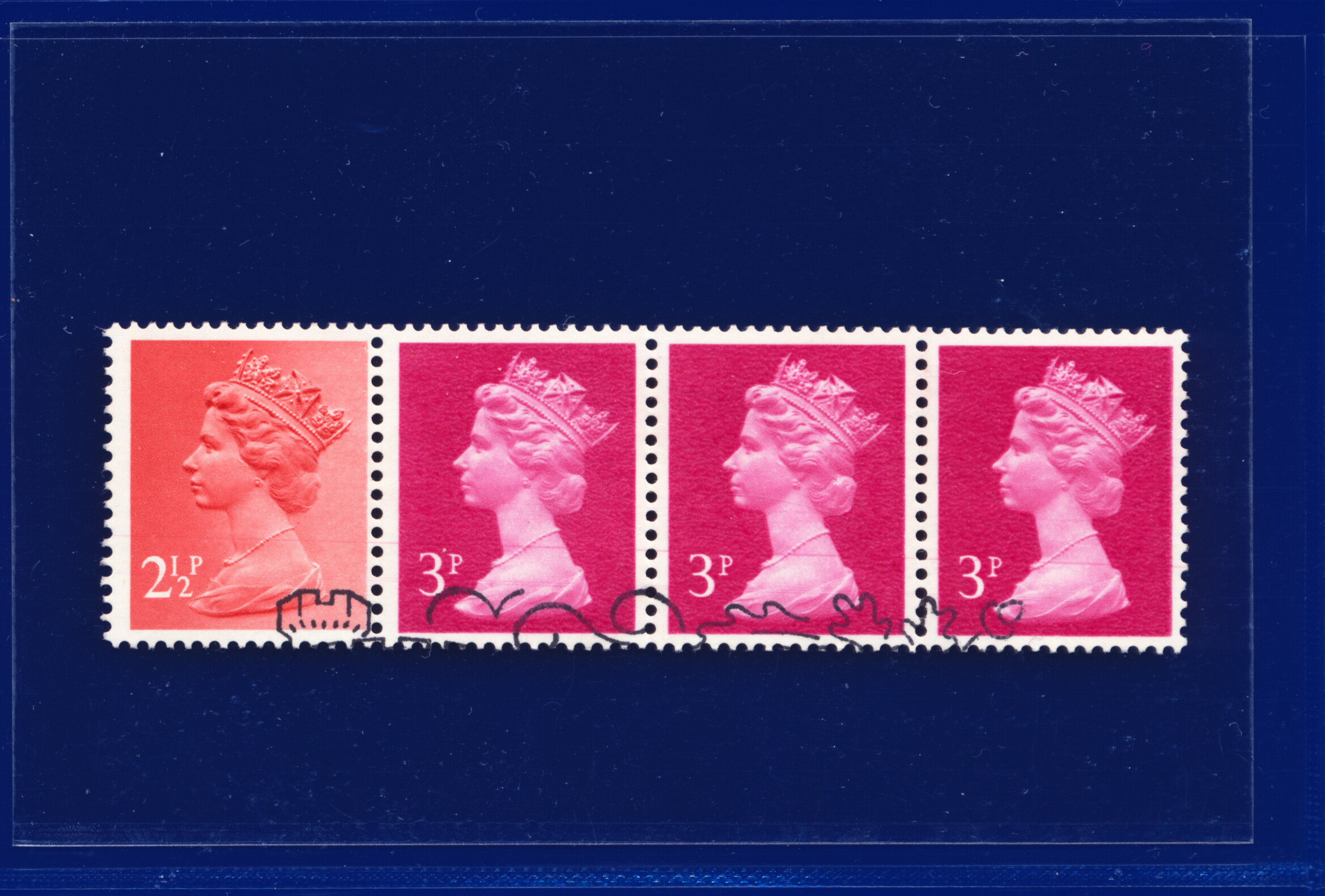 1981 SG X929L 21/2p-3p Coil Strip VFU-FU All Imaged Choice of 40 Items kbad - Bild 60 von 81