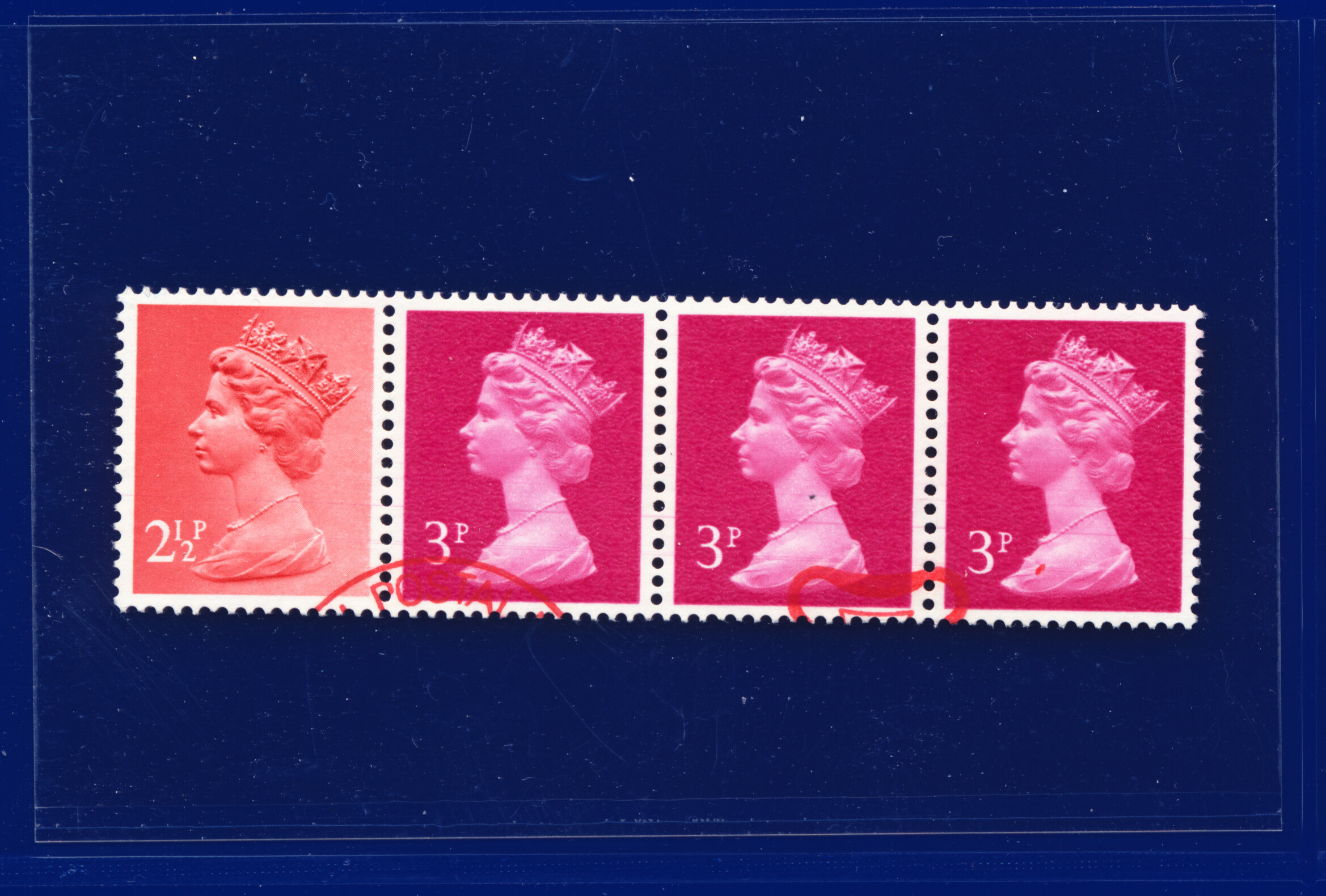 1981 SG X929L 21/2p-3p Coil Strip VFU-FU All Imaged Choice of 40 Items kbad - Bild 62 von 81