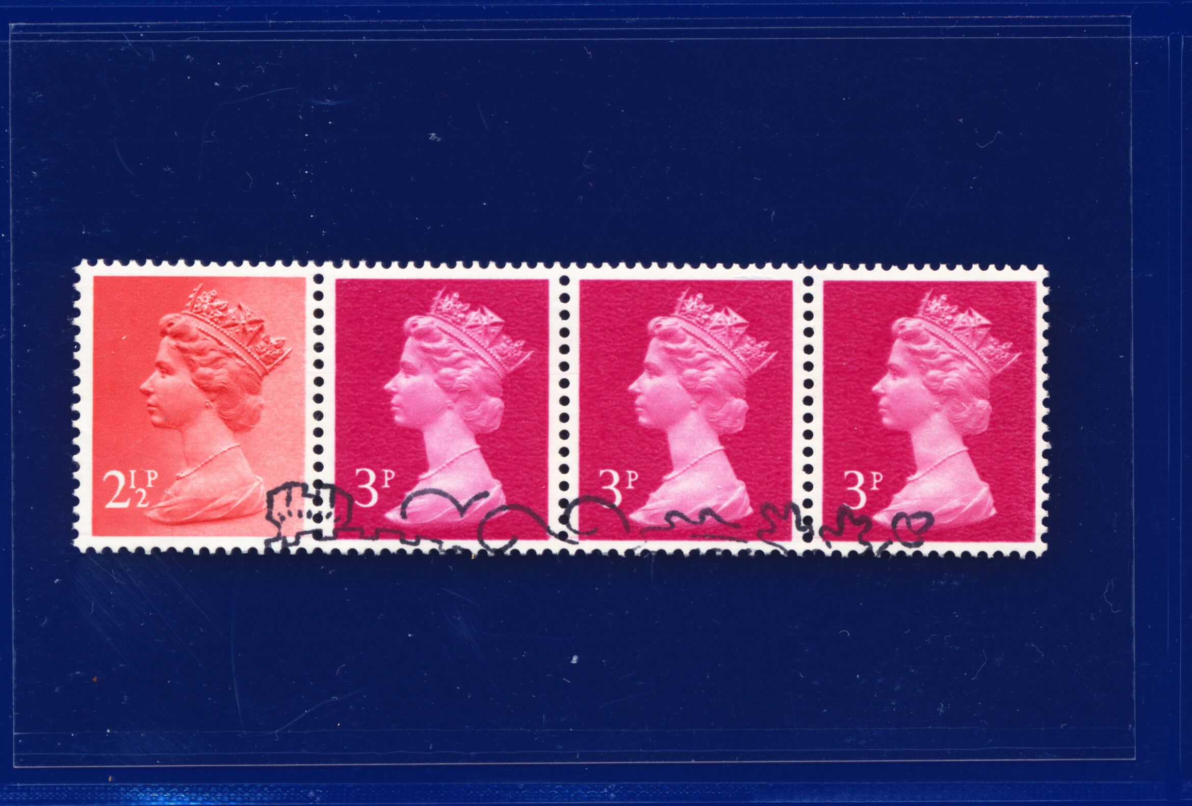 1981 SG X929L 21/2p-3p Coil Strip VFU-FU All Imaged Choice of 40 Items kbad - Bild 72 von 81