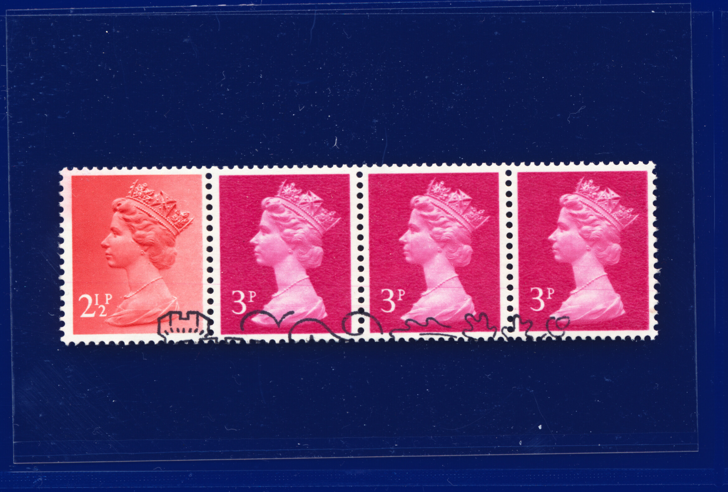 1981 SG X929L 21/2p-3p Coil Strip VFU-FU All Imaged Choice of 40 Items kbad - Bild 74 von 81