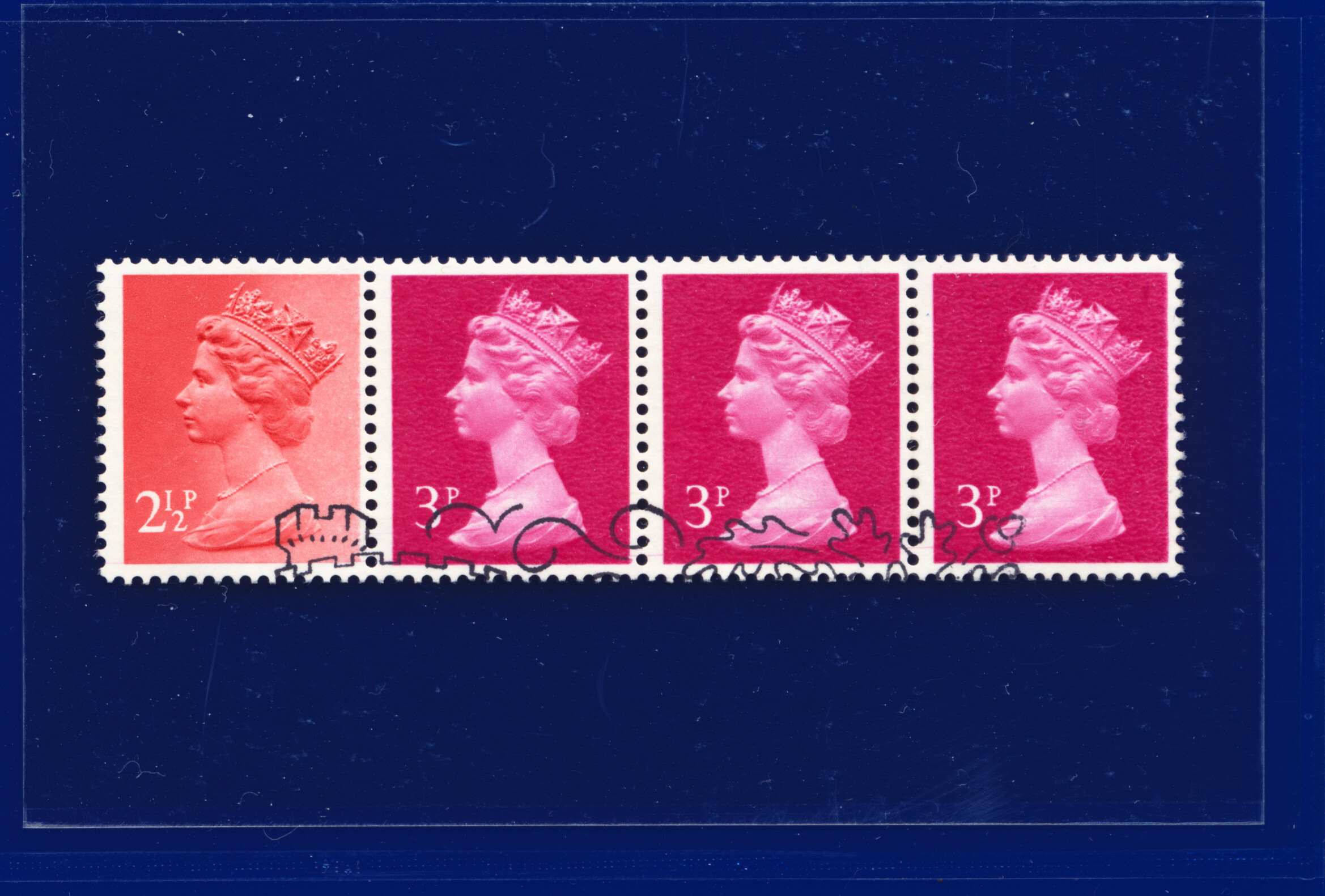 1981 SG X929L 21/2p-3p Coil Strip VFU-FU All Imaged Choice of 40 Items kbad - Bild 76 von 81