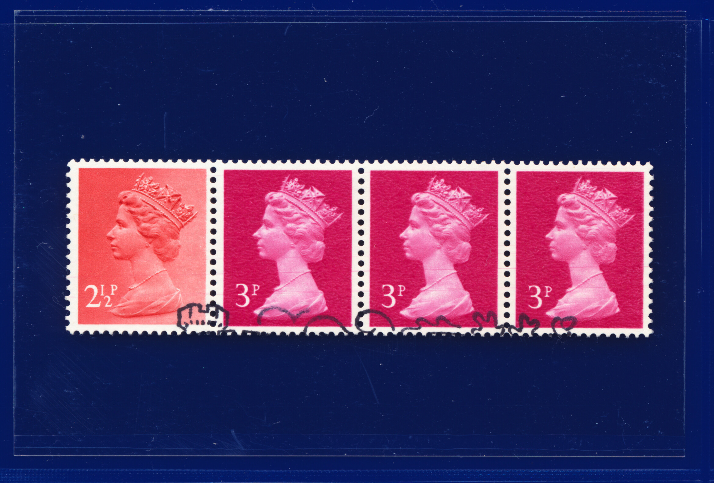 1981 SG X929L 21/2p-3p Coil Strip VFU-FU All Imaged Choice of 40 Items kbad - Bild 78 von 81