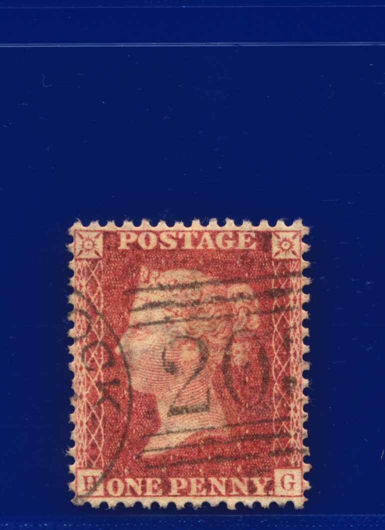 1857 SG40 1d Rose Red C10(1) G/U Multi-Buy Choose your Positions/Postmarks kaav - Picture 111 of 336
