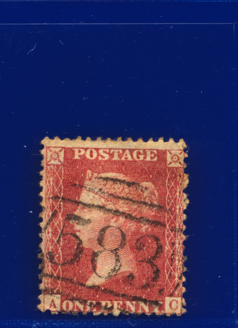 1857 SG40 1d Rose Red C10(1) G/U Multi-Buy Choose your Positions/Postmarks kaav - Picture 9 of 336