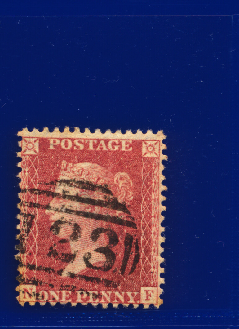 1857 SG40 1d Rose Red C10(1) G/U Multi-Buy Choose your Positions/Postmarks kaav - Picture 226 of 336