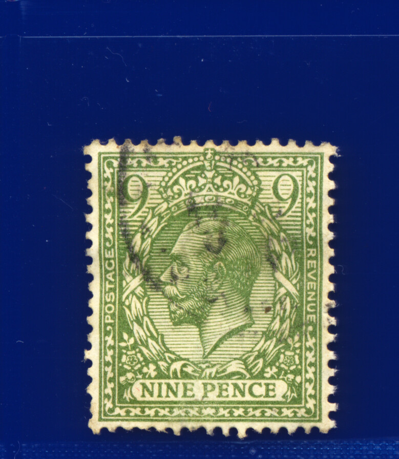 1924 SG427 9d verde oliva Wmk BC N43 (1) G/usado elección de 9 artículos todos fotografiados kagy - Imagen 5 de 20