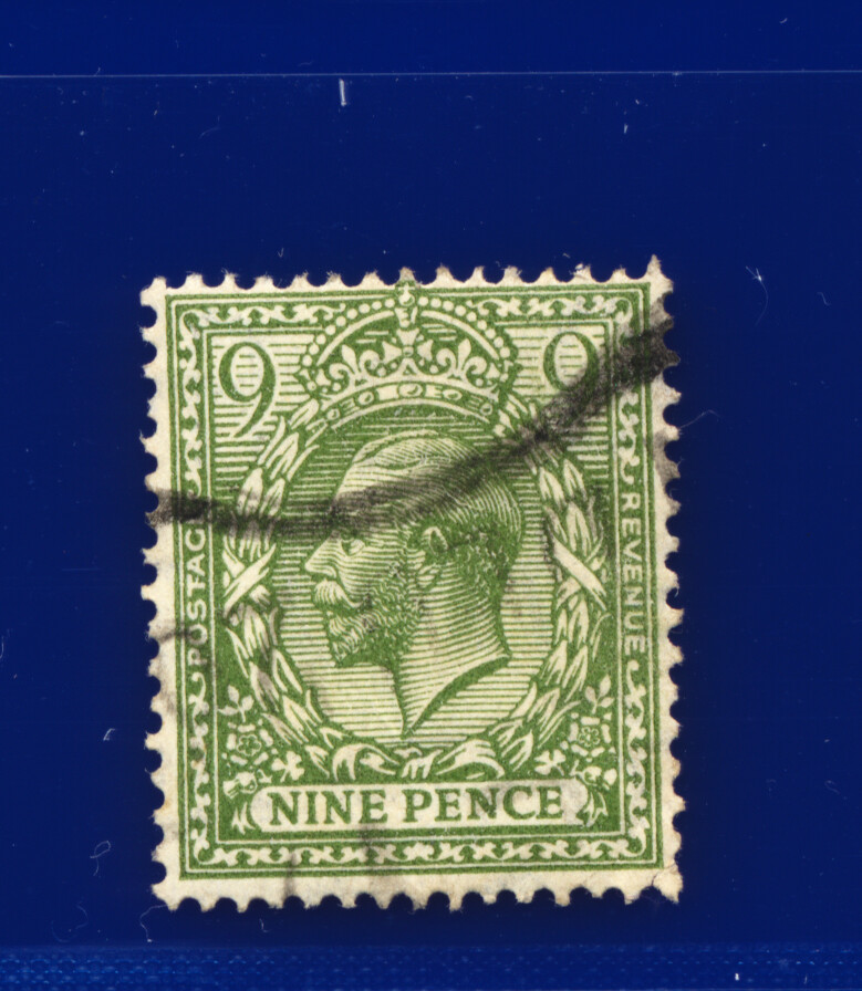 1924 SG427 9d verde oliva Wmk BC N43 (1) G/usado elección de 9 artículos todos fotografiados kagy - Imagen 7 de 20