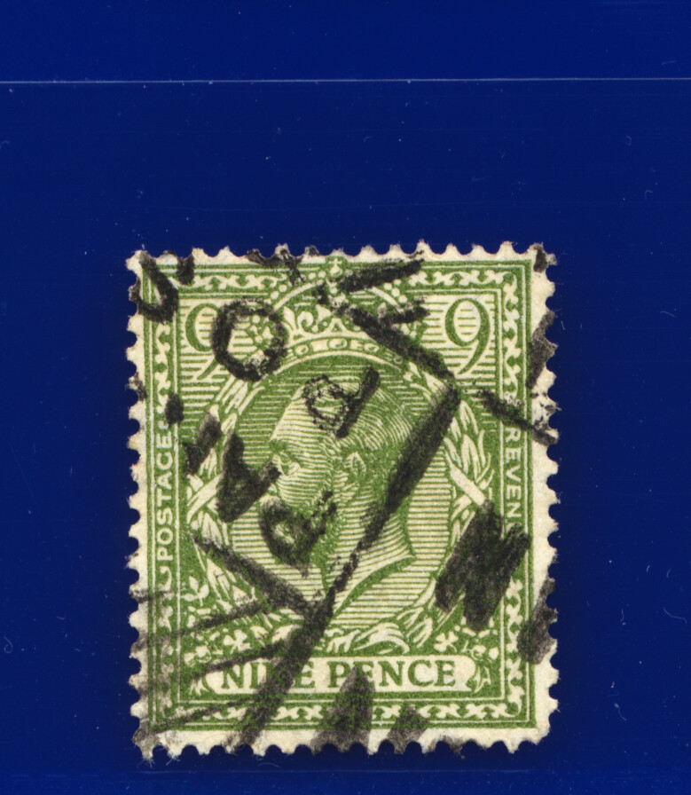 1924 SG427 9d verde oliva Wmk BC N43 (1) G/usado elección de 9 artículos todos fotografiados kagy - Imagen 11 de 20