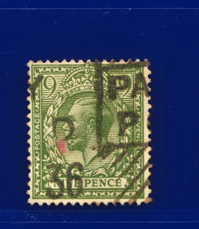 1924 SG427 9d verde oliva Wmk BC N43 (1) G/usado elección de 9 artículos todos fotografiados kagy - Imagen 13 de 20