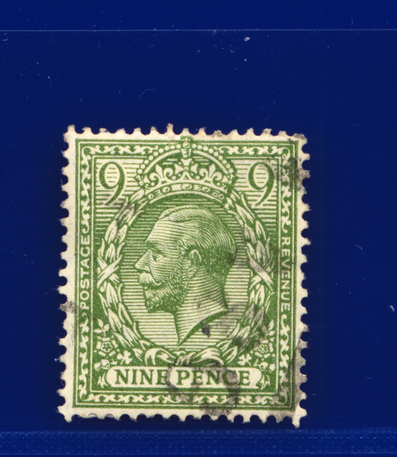 1924 SG427 9d verde oliva Wmk BC N43 (1) G/usado elección de 9 artículos todos fotografiados kagy - Imagen 17 de 20
