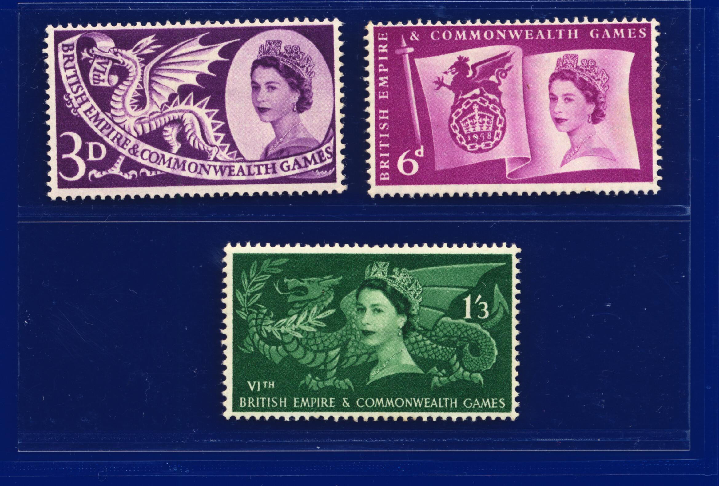 1958 SG567-569 3d-1s3d Games, Blocks/Pairs/Sets, Your Choice kabb - Picture 51 of 60